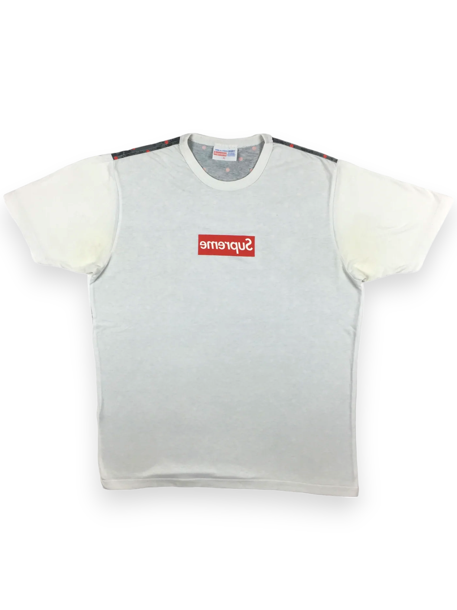 2013 Supreme x CDG Digi Camo Red Box Logo Tee