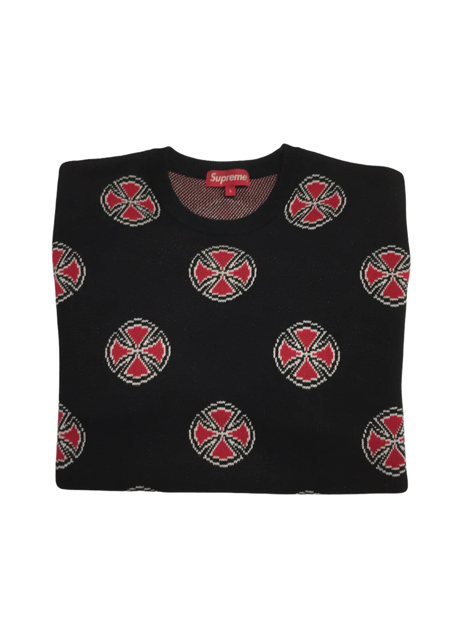 2015 Supreme x Independent Knit Crewneck