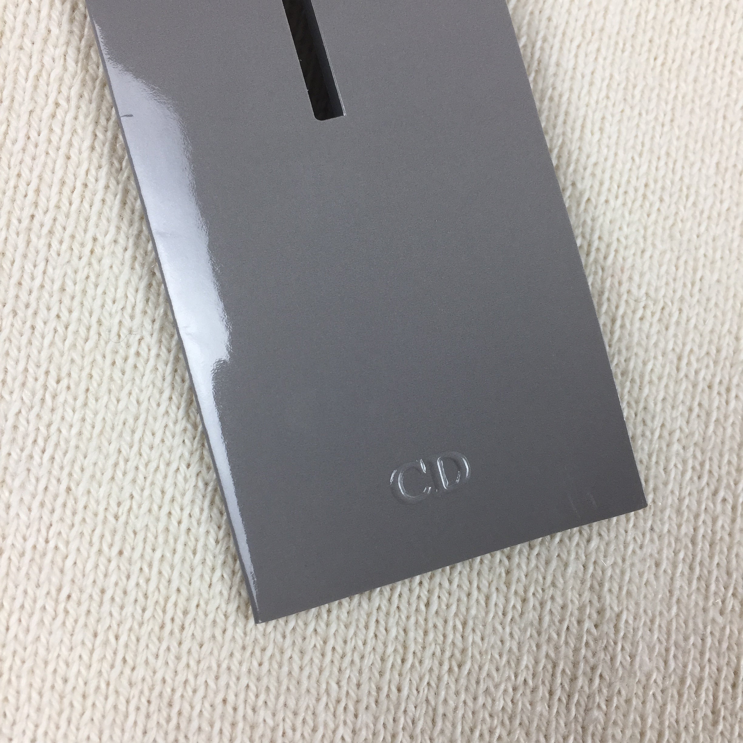 Dior x Air Jordan Cream Knit Cashmere Crewneck