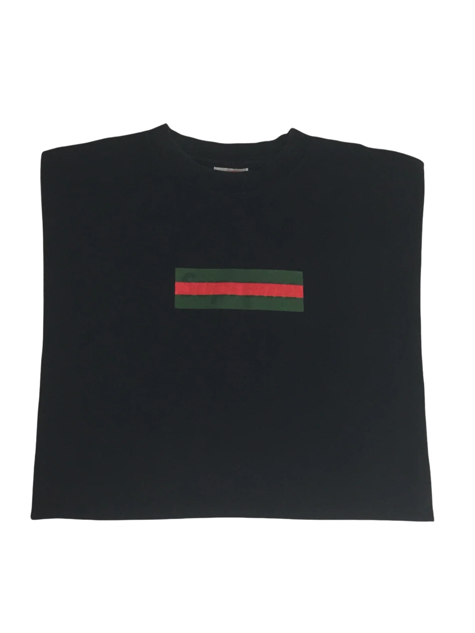 2000 Supreme Gucci Black Box Logo Tee