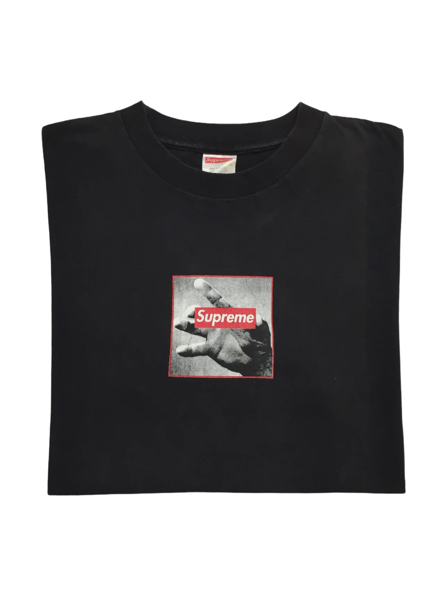 1997 Supreme Barbara Kruger Black Graphic Tee