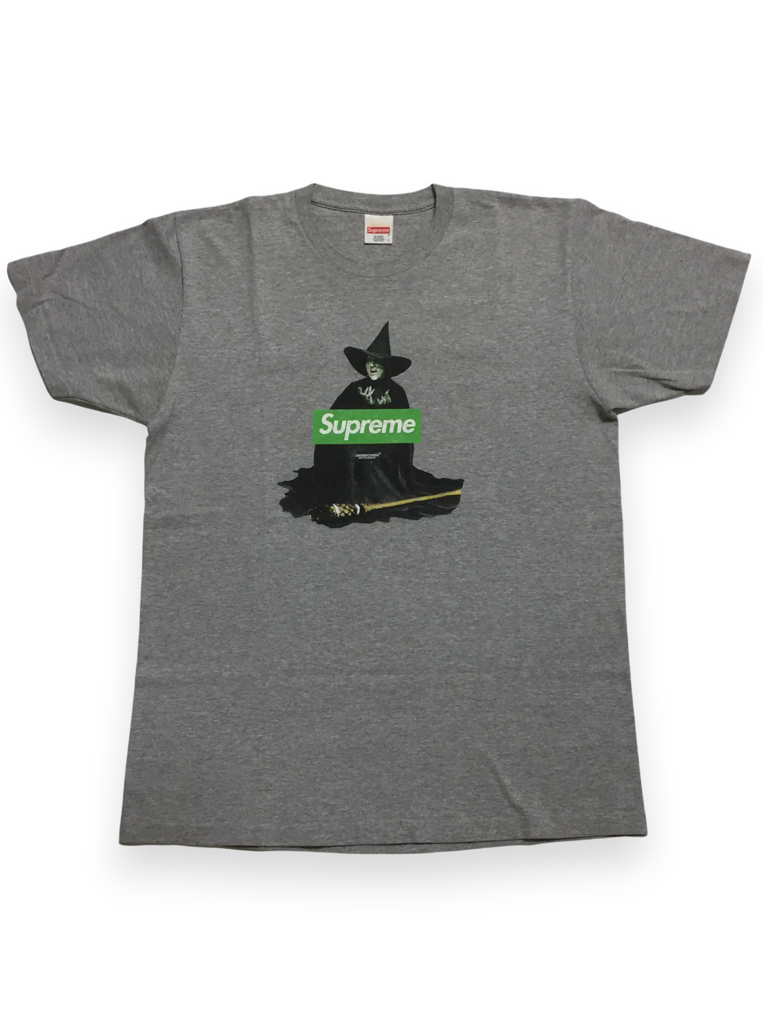 2015 Supreme x Undercover Witch Grey Box Logo Tee