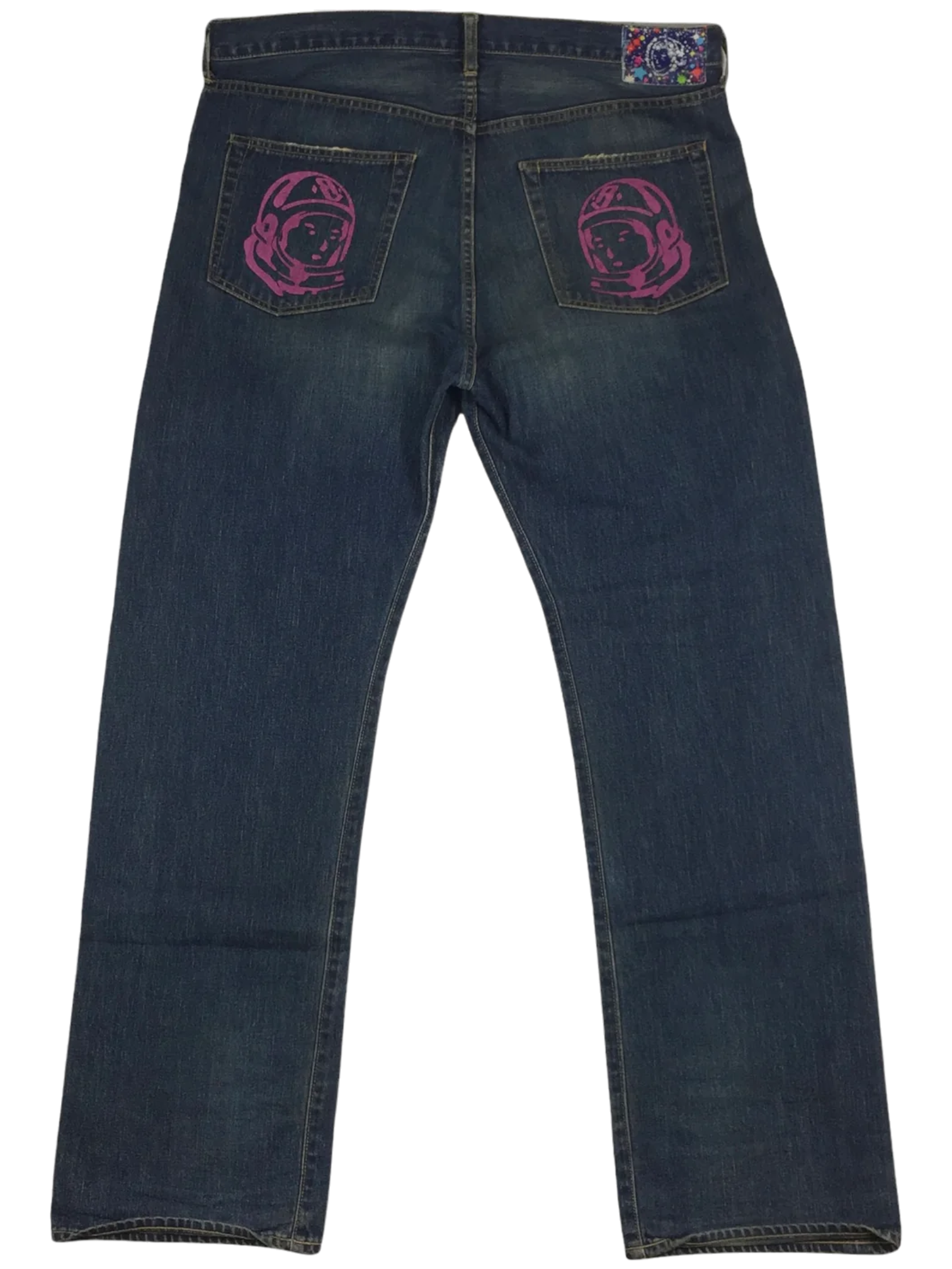 BBC Ice Cream Purple Running Dog Jeans
