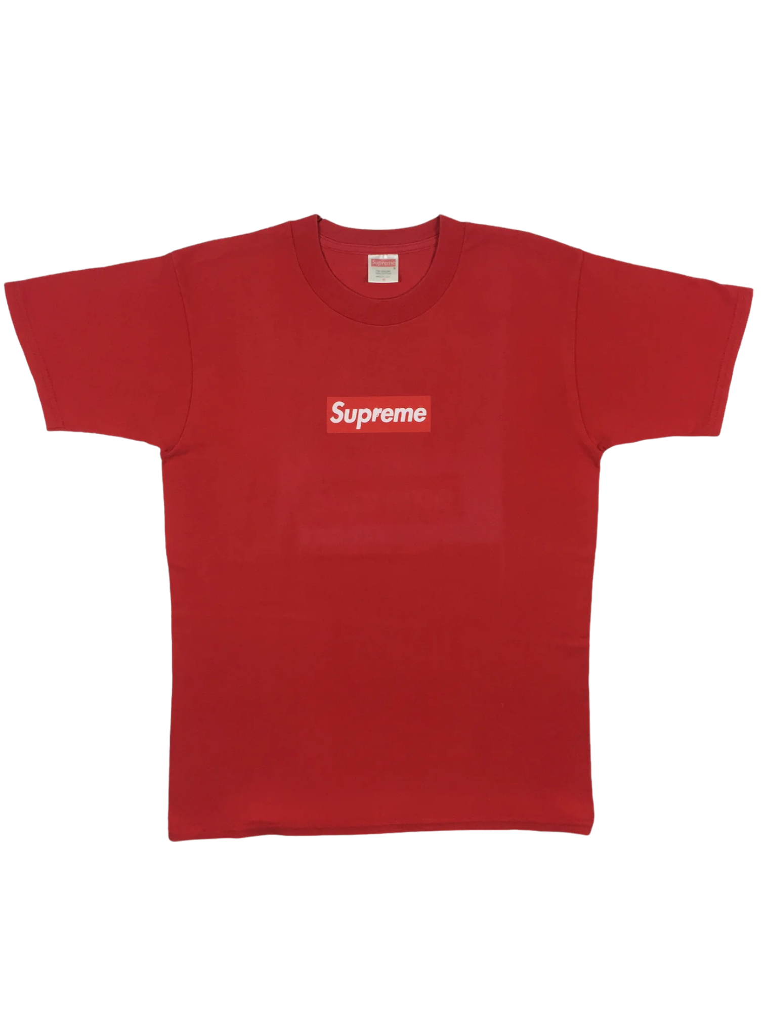 1999 Supreme Red Sopranos Box Logo Tee