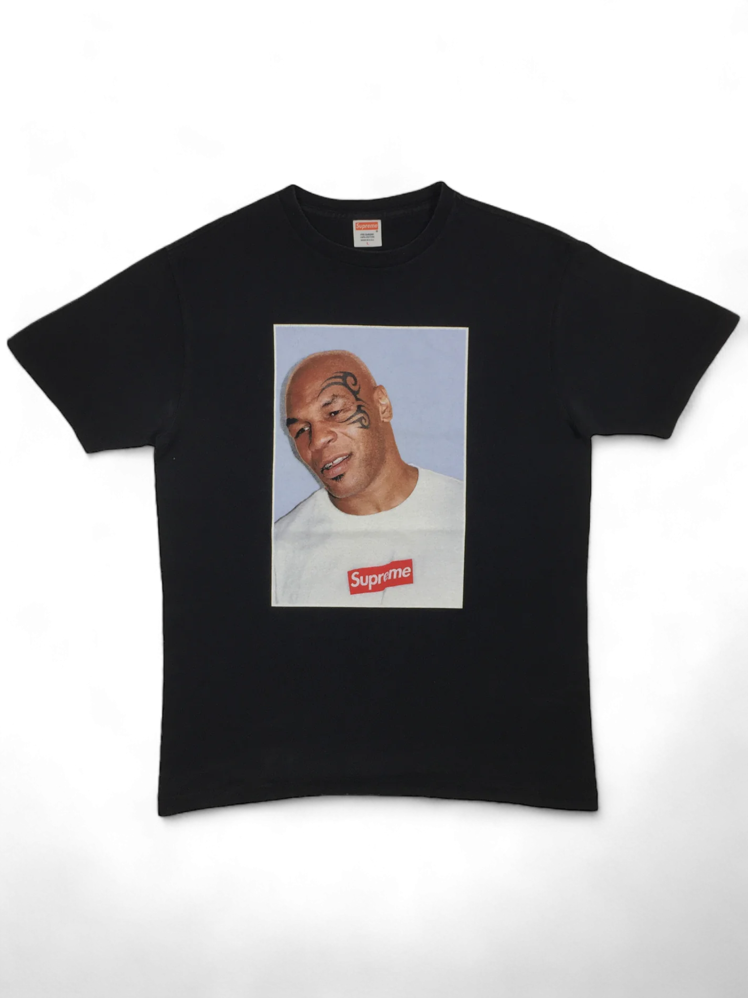 2007 Supreme Mike Tyson Black Photo Tee