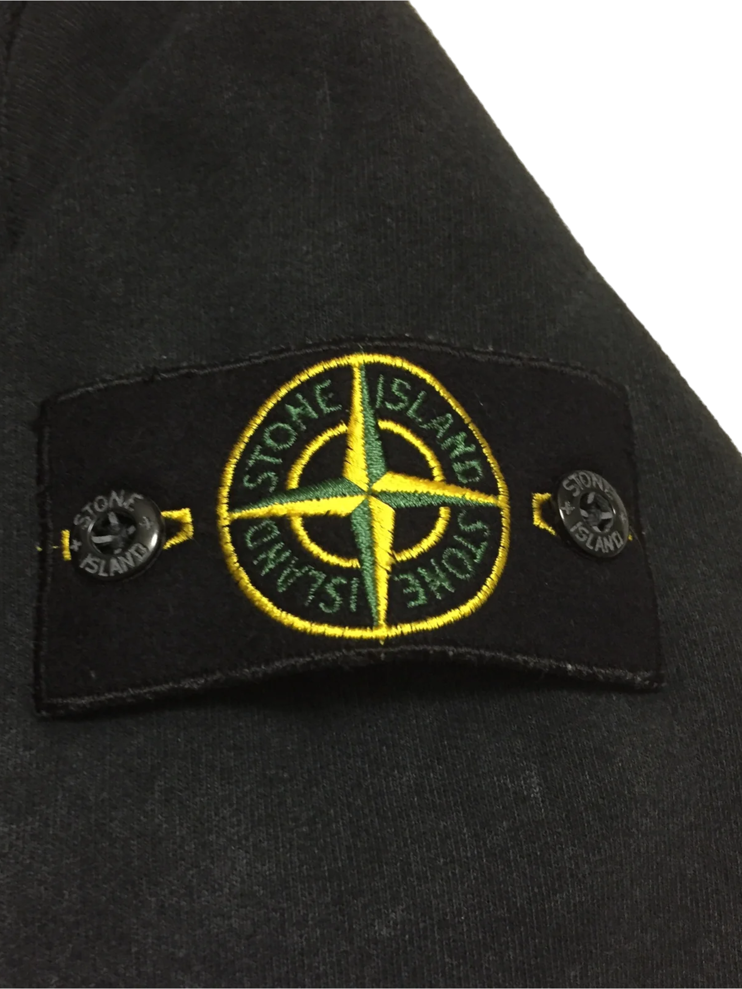 2019 Supreme x Stone Island Dusty Black Hoodie