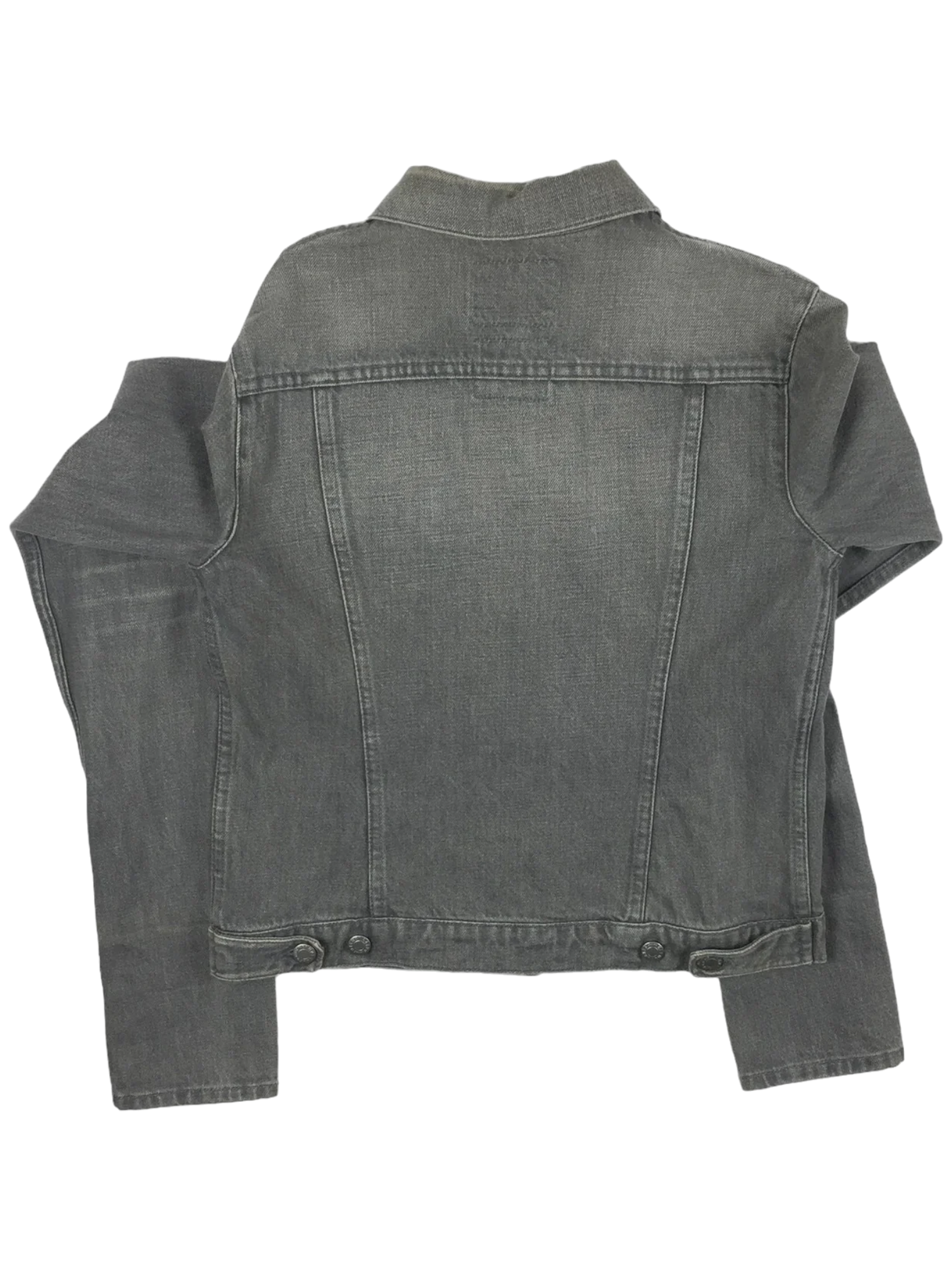 Helmut Lang Grey Denim Top