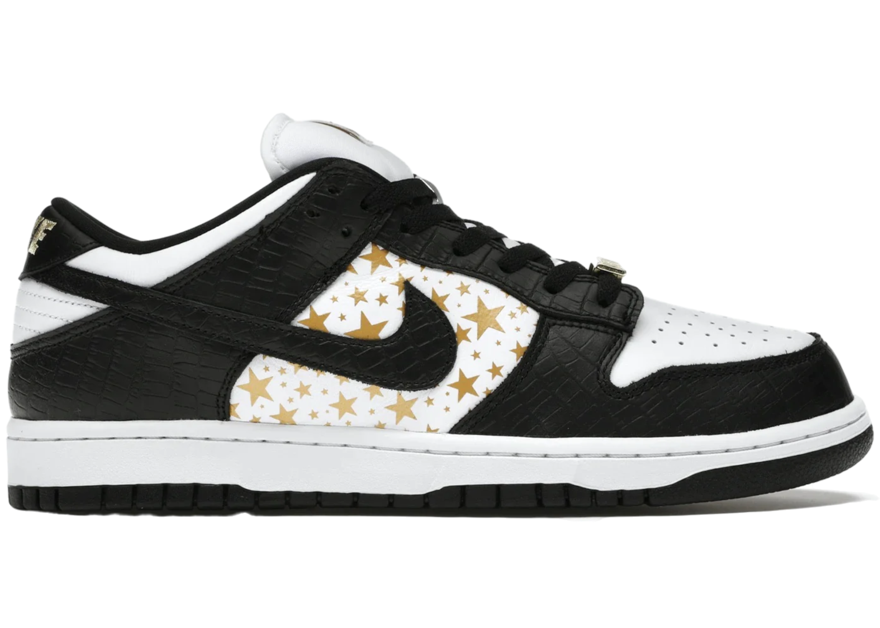 NIKE SB DUNK LOW SUPREME STARS BLACK