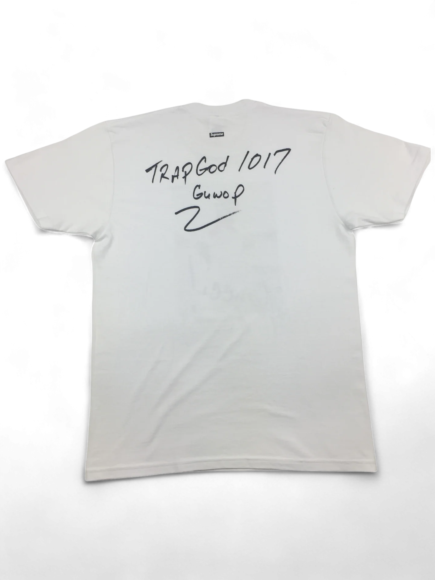 2016 Supreme Gucci Mane White Photo Tee