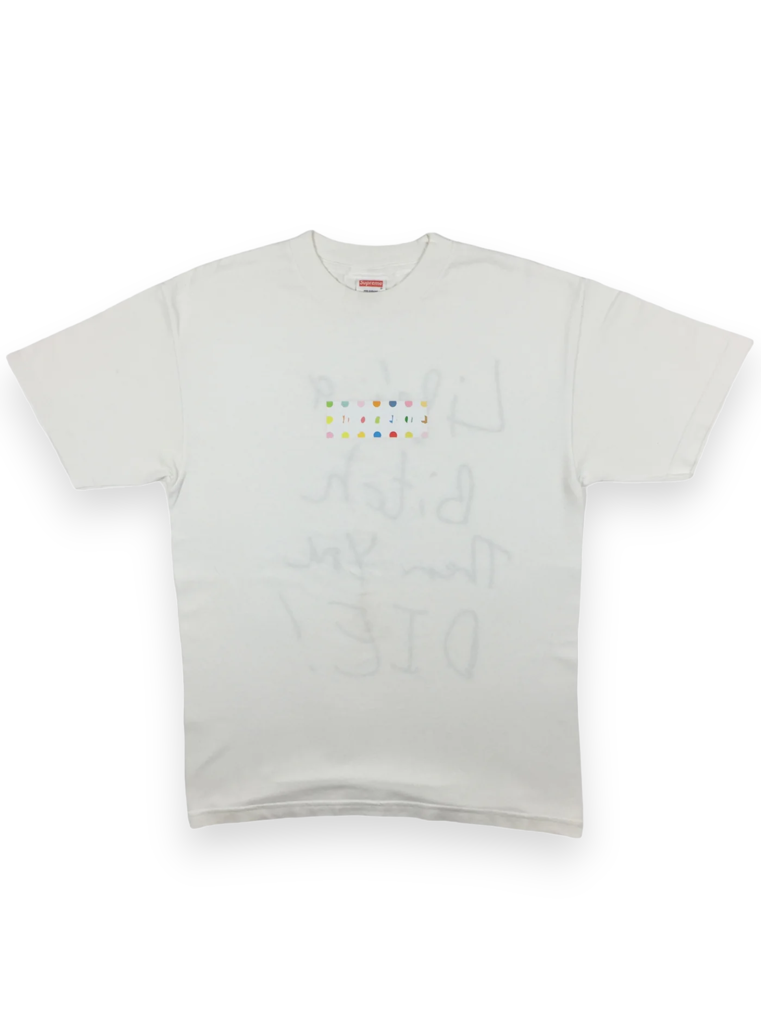 2009 Supreme Damien Hirst Box Logo Tee