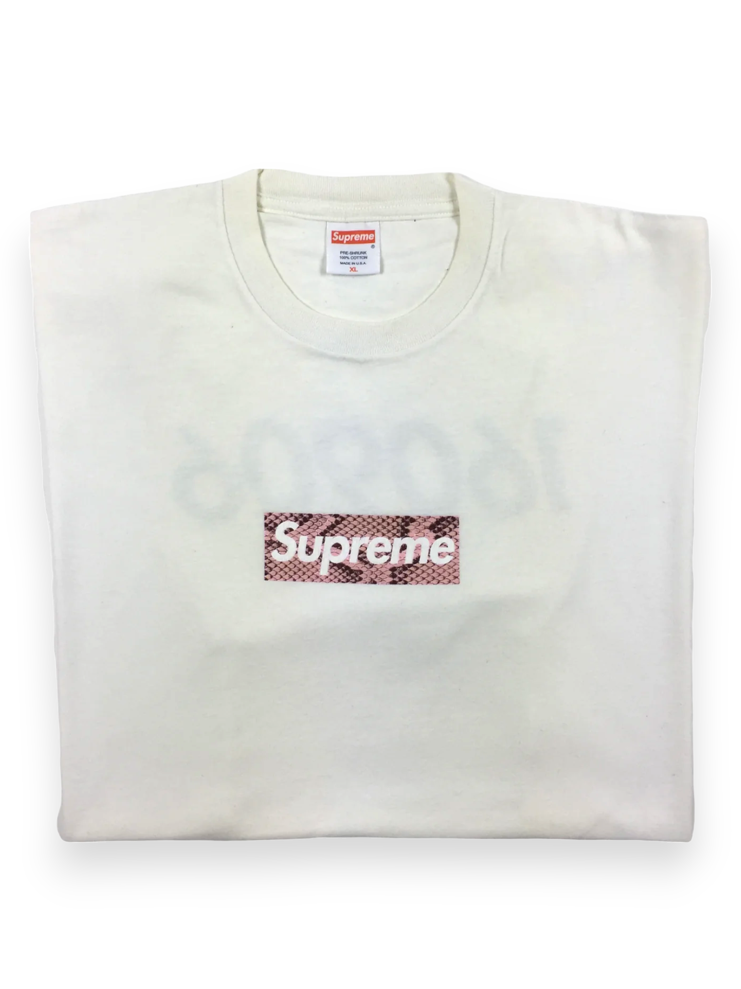 2006 Supreme Harajuku Pink Box Logo Tee