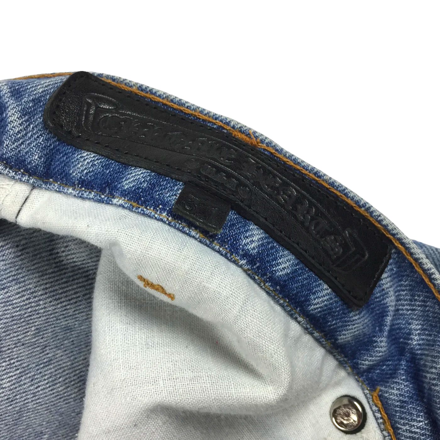 Chrome Hearts Cross Patch Blue Levi’s Denim