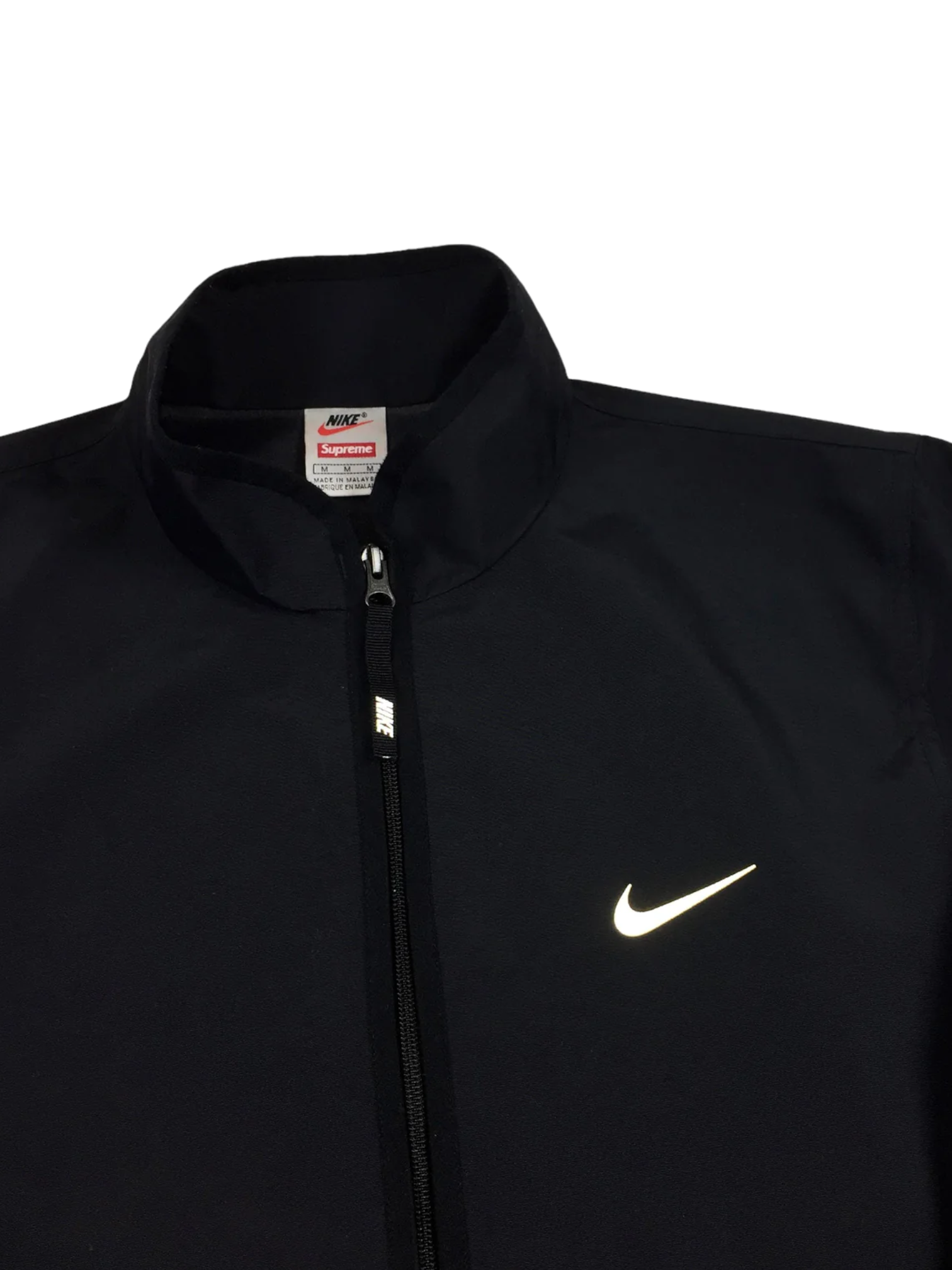 2017 Supreme x NIKE Black 3M Trail Running Jacket