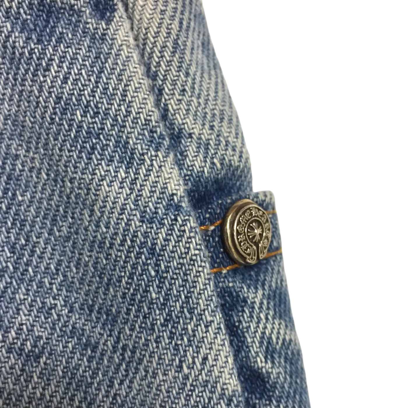 Chrome Hearts Cross Patch Blue Levi’s Denim