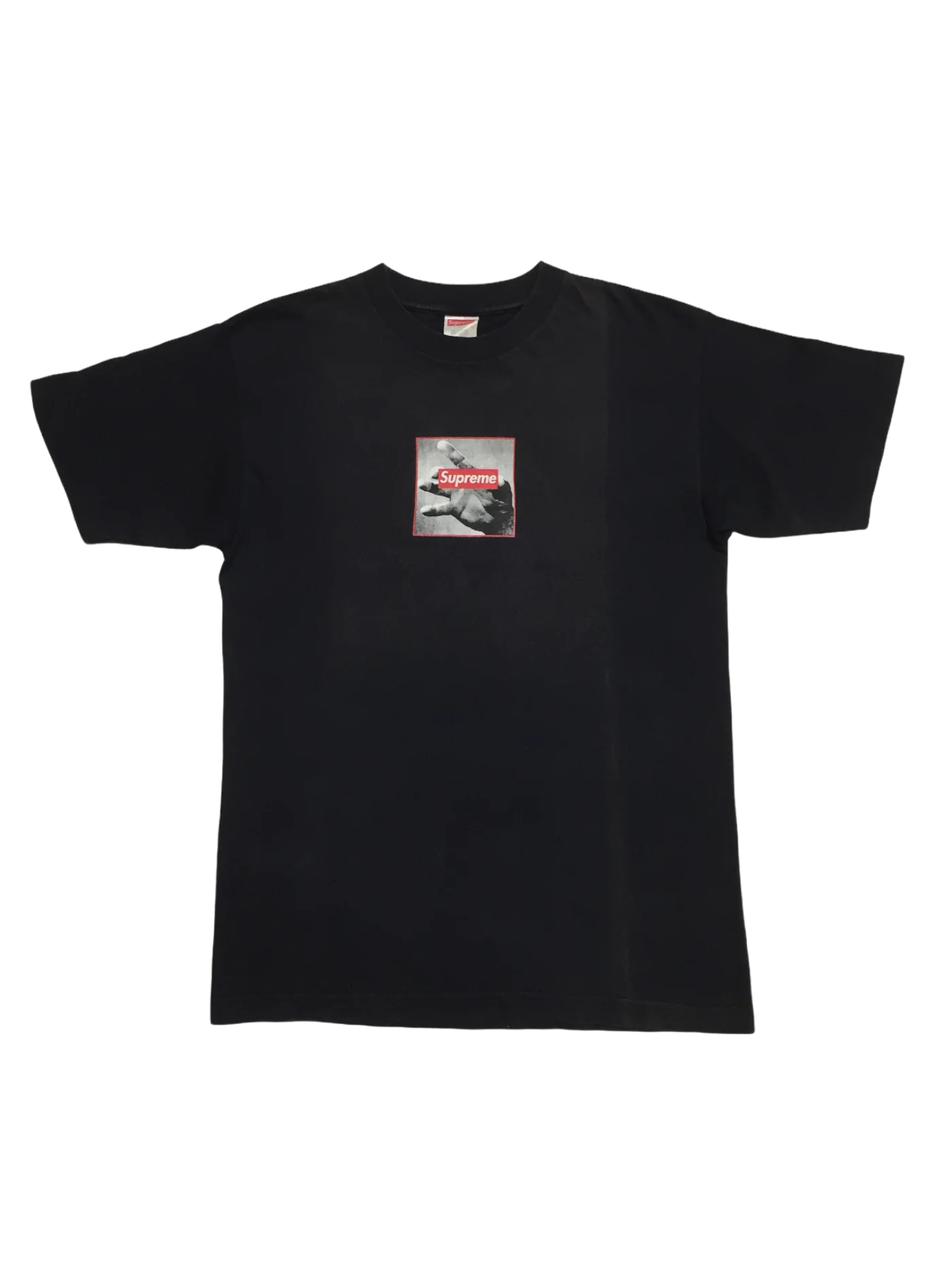 1997 Supreme Barbara Kruger Black Graphic Tee