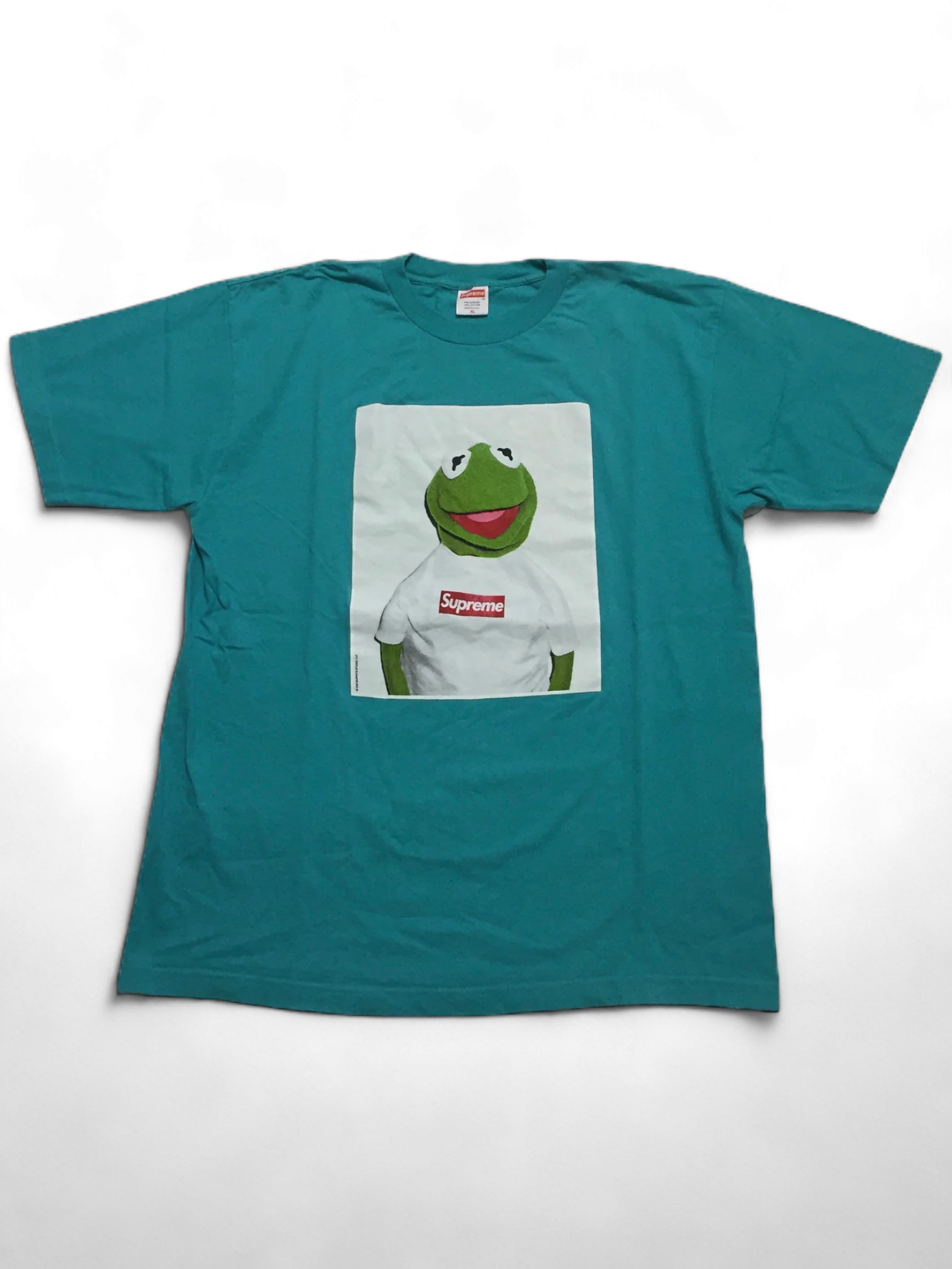 2008 Supreme Kermit Teal Photo Tee