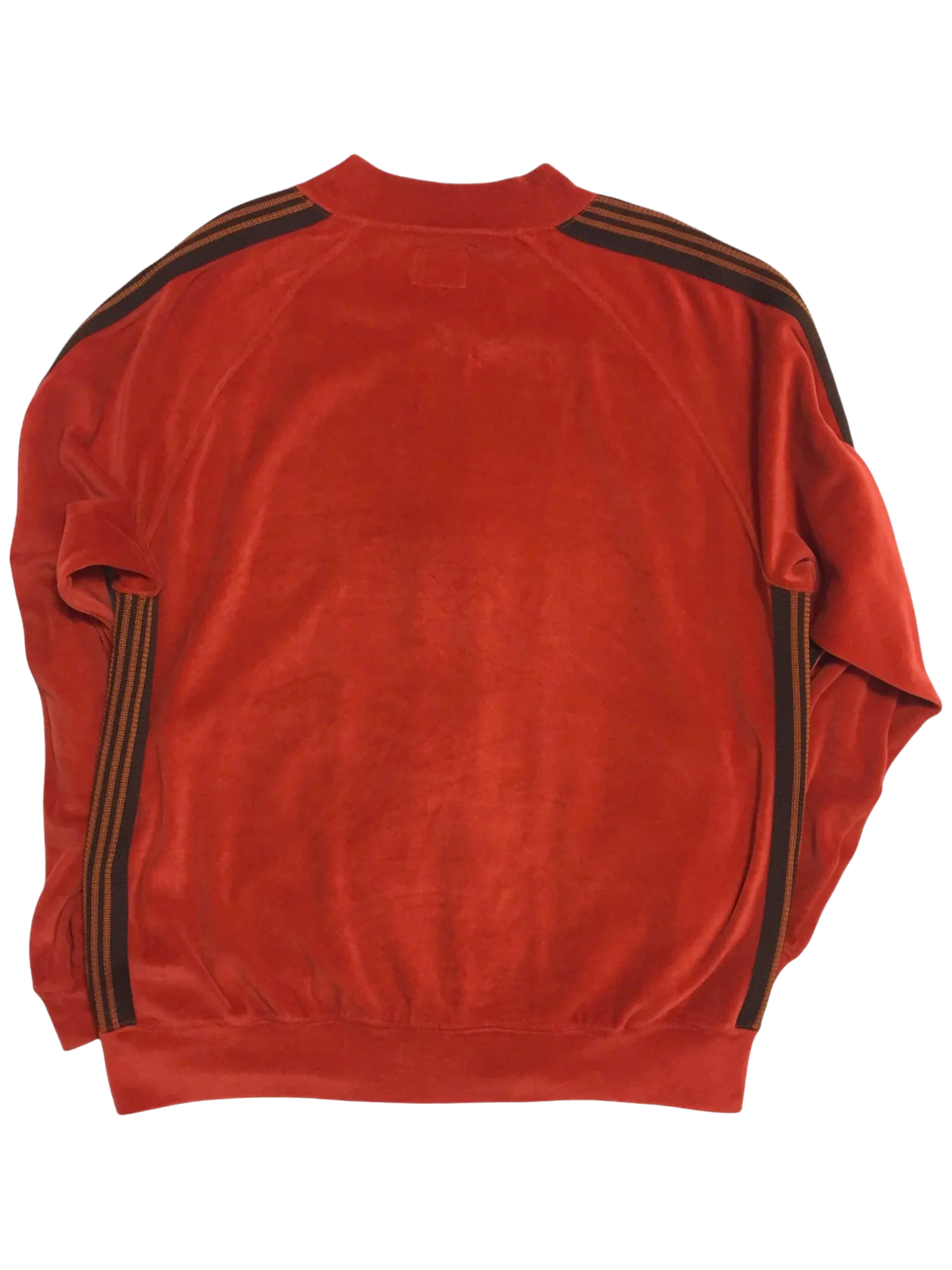 Needles Velour Burnt Orange Track Top