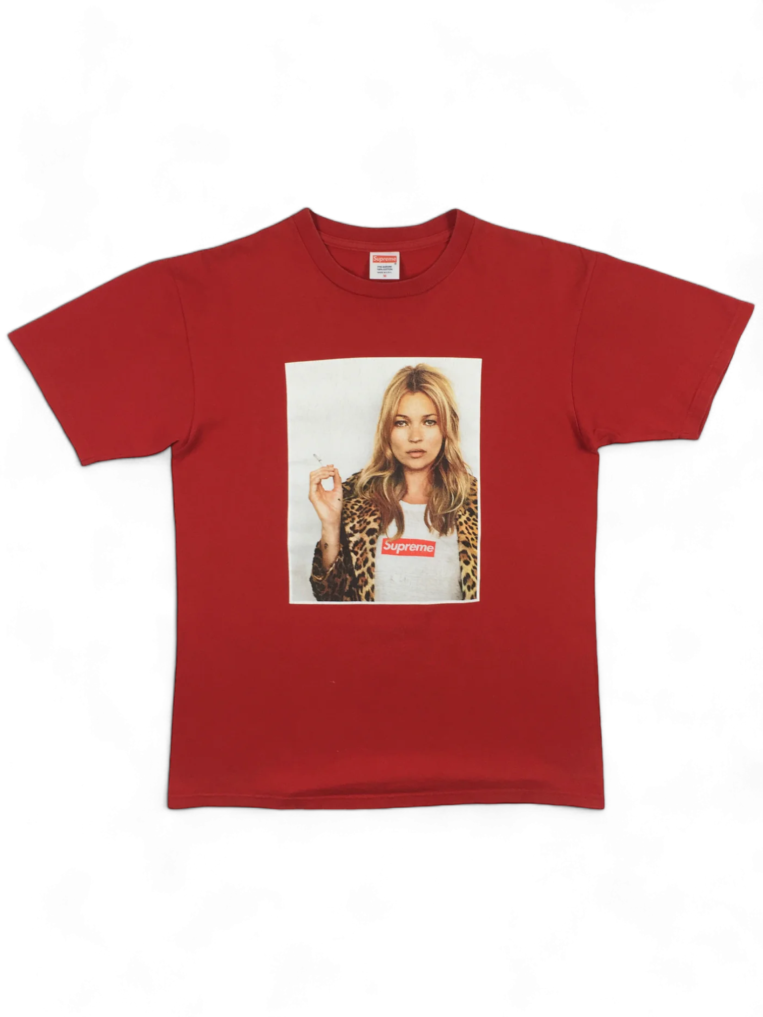 2012 Supreme Kate Moss Red Photo Tee