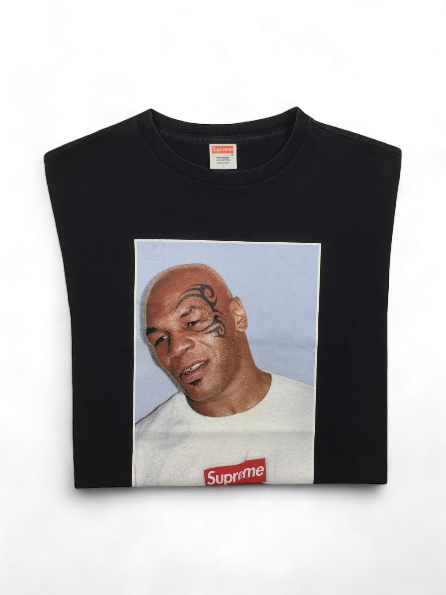 2007 Supreme Mike Tyson Black Photo Tee