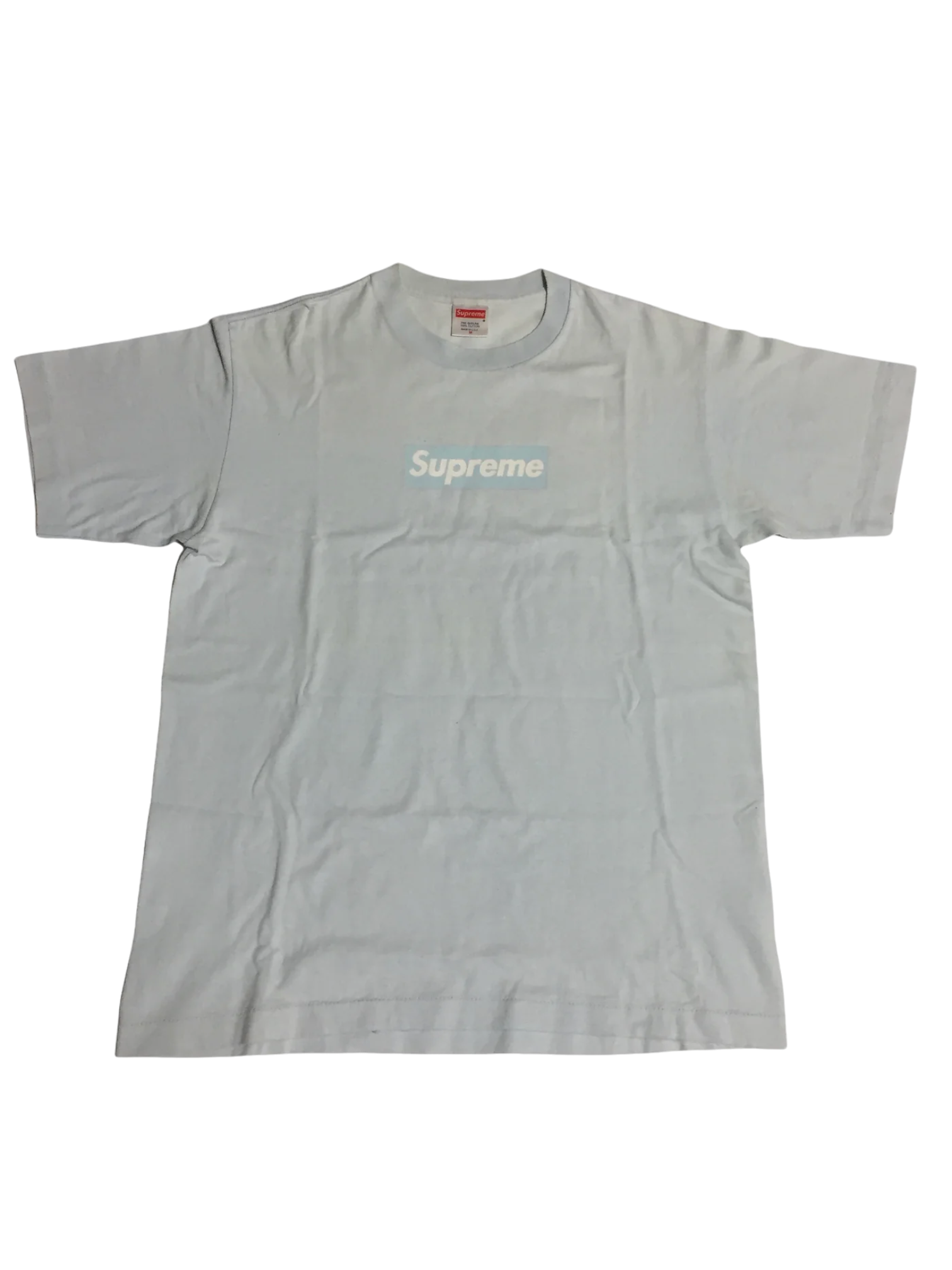 1999 Supreme Baby Blue Box Logo Tee