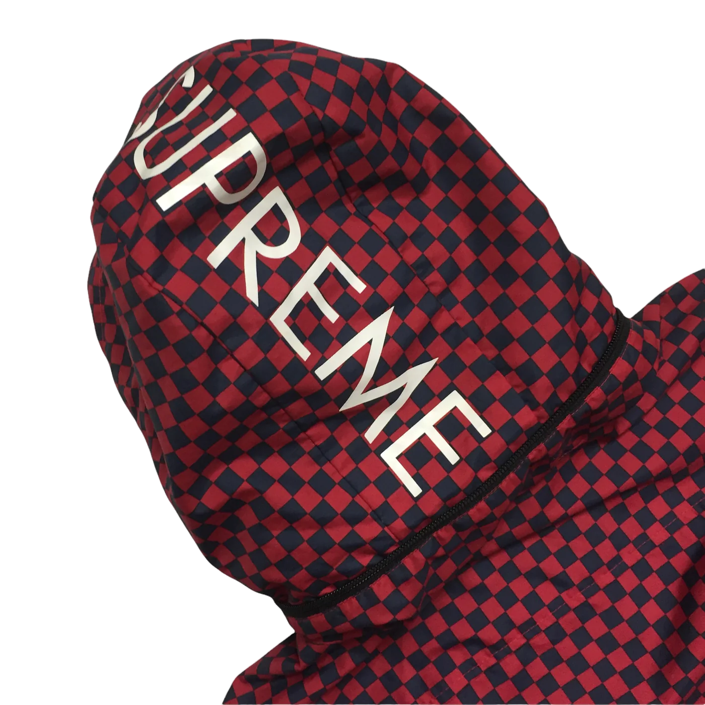 2011 Supreme x The North Face Checkered Red Pullover