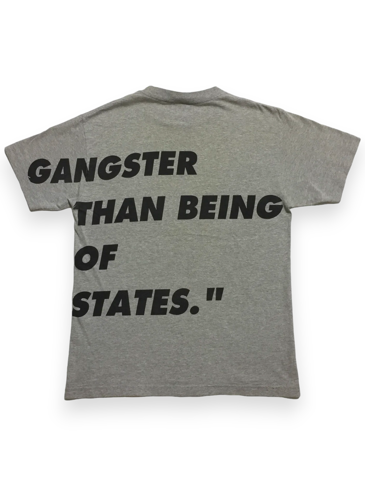 2007 Supreme Goodfellas Grey Gangster Tee