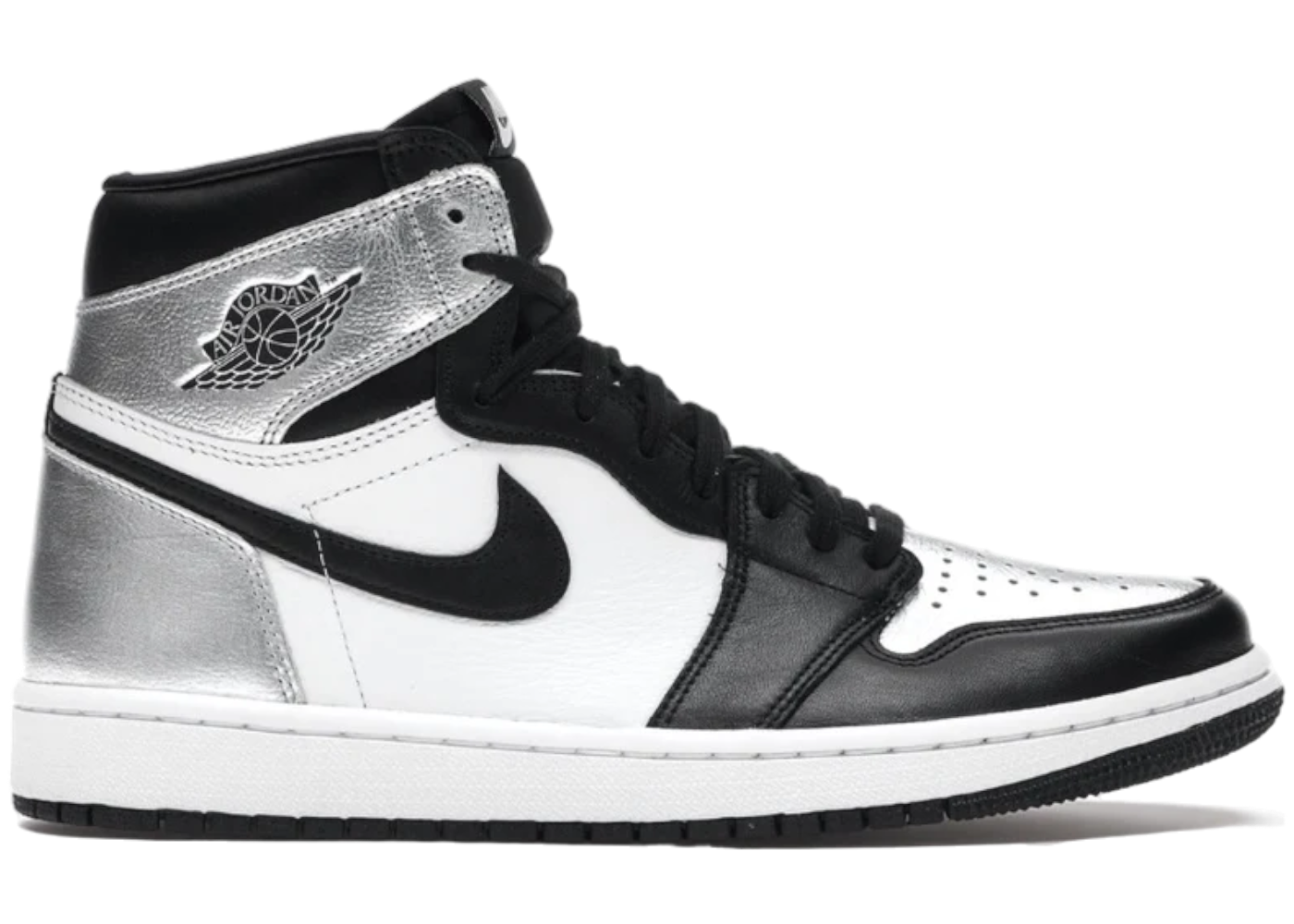 Air Jordan 1 High Silver Toe