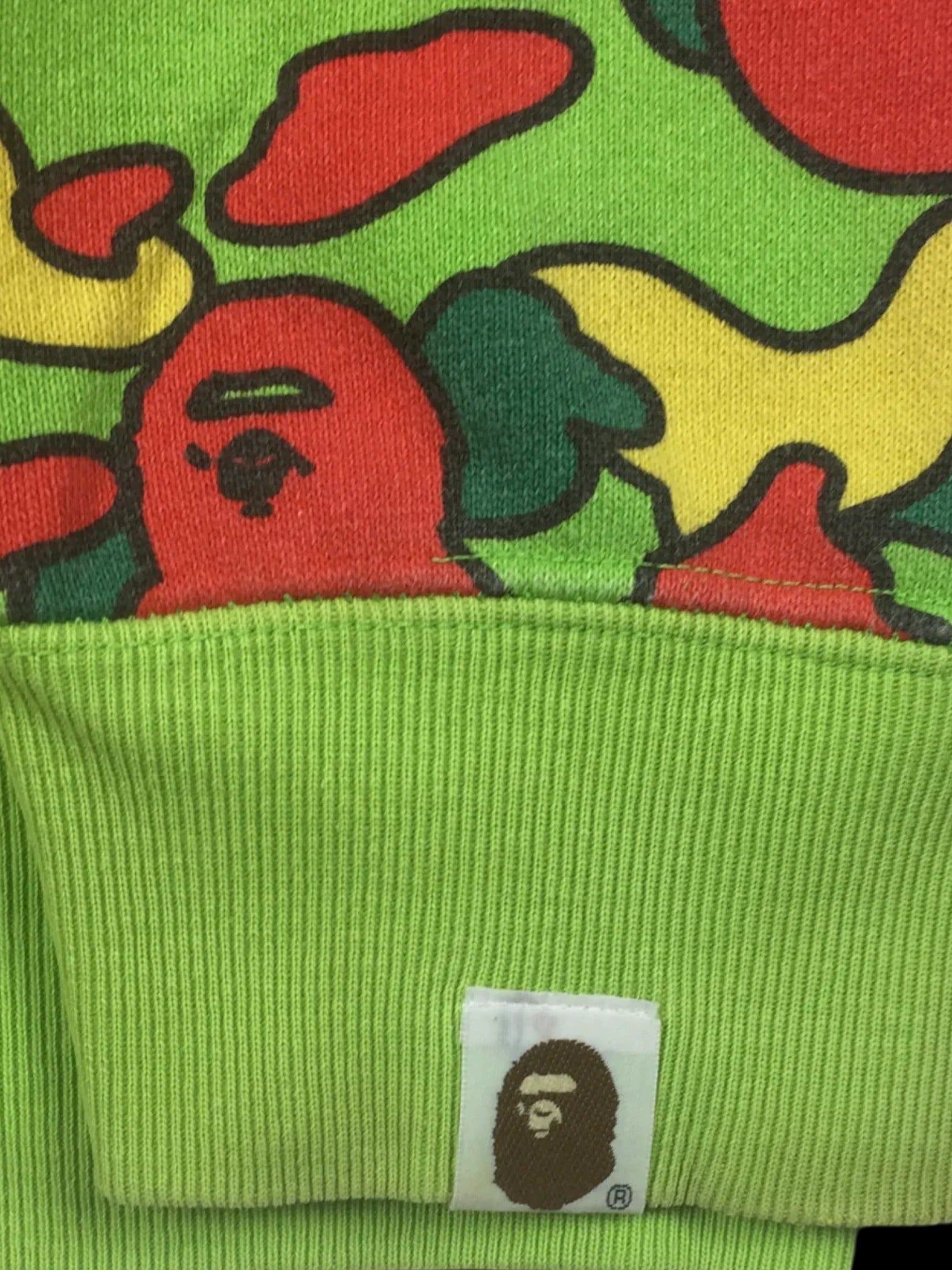 BAPE Psyche Camo Zip Up Hoodie