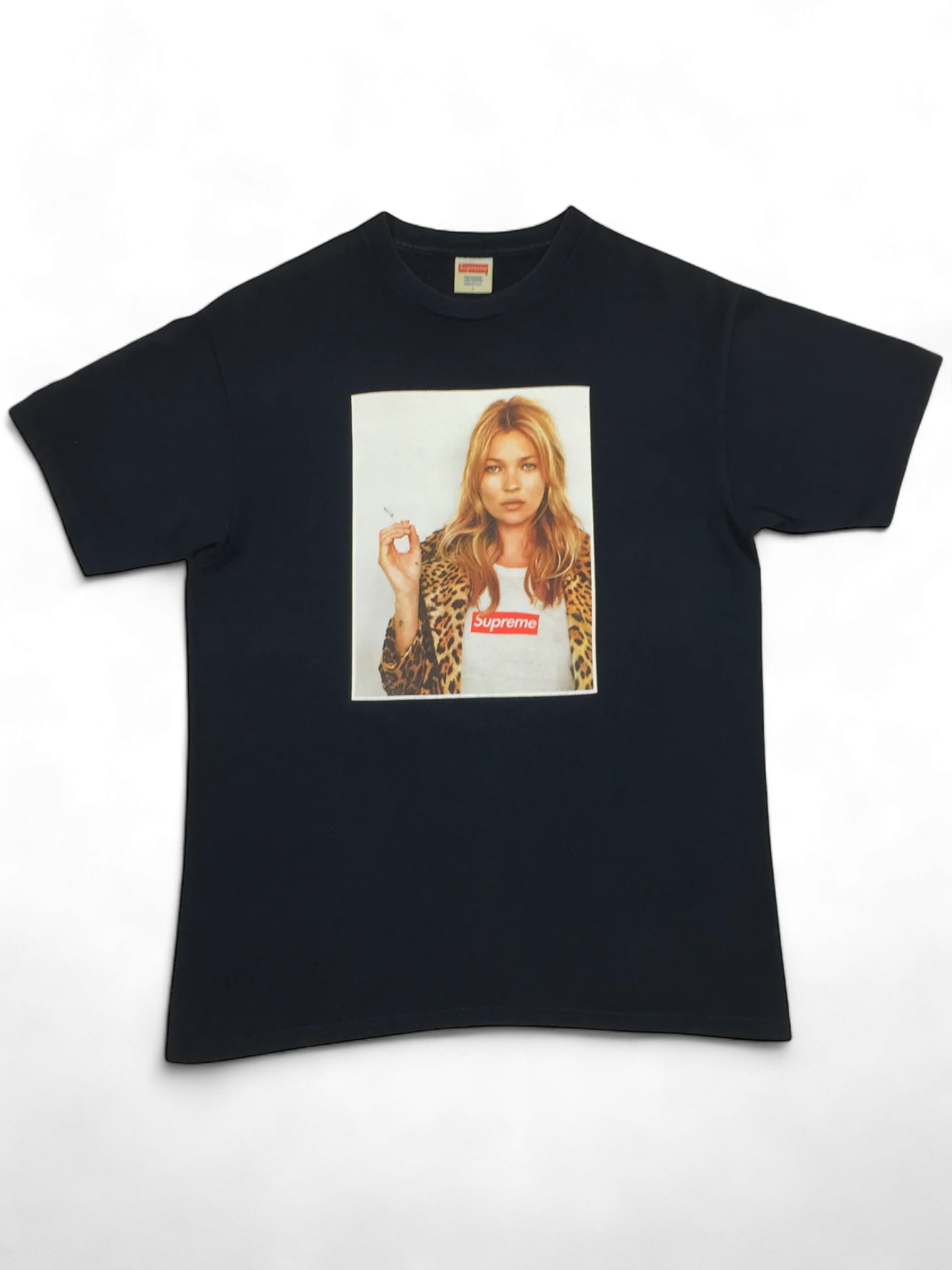 2012 Supreme Kate Moss Navy Photo Tee