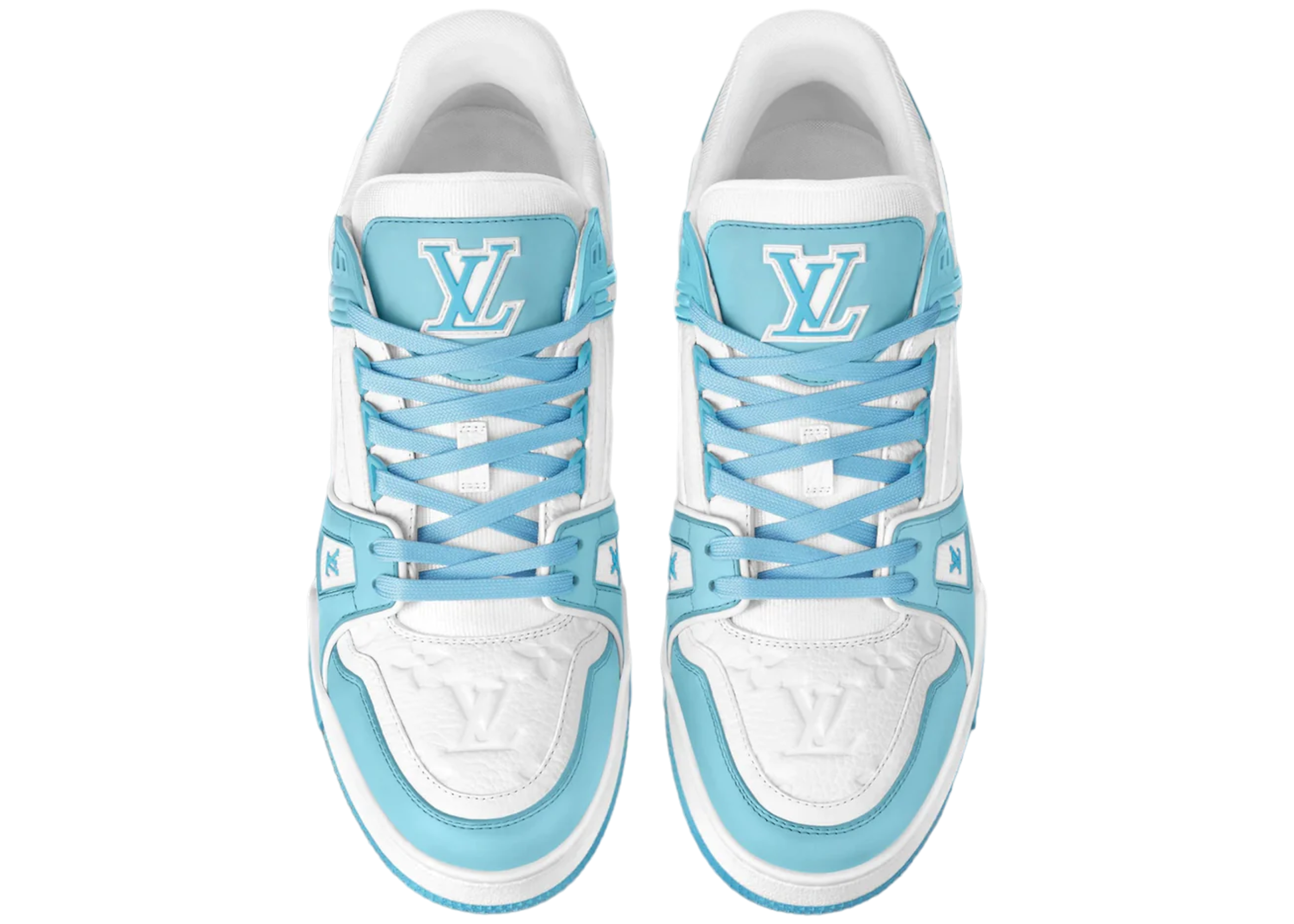 Louis Vuitton Blue Ciel Monogram Trainer