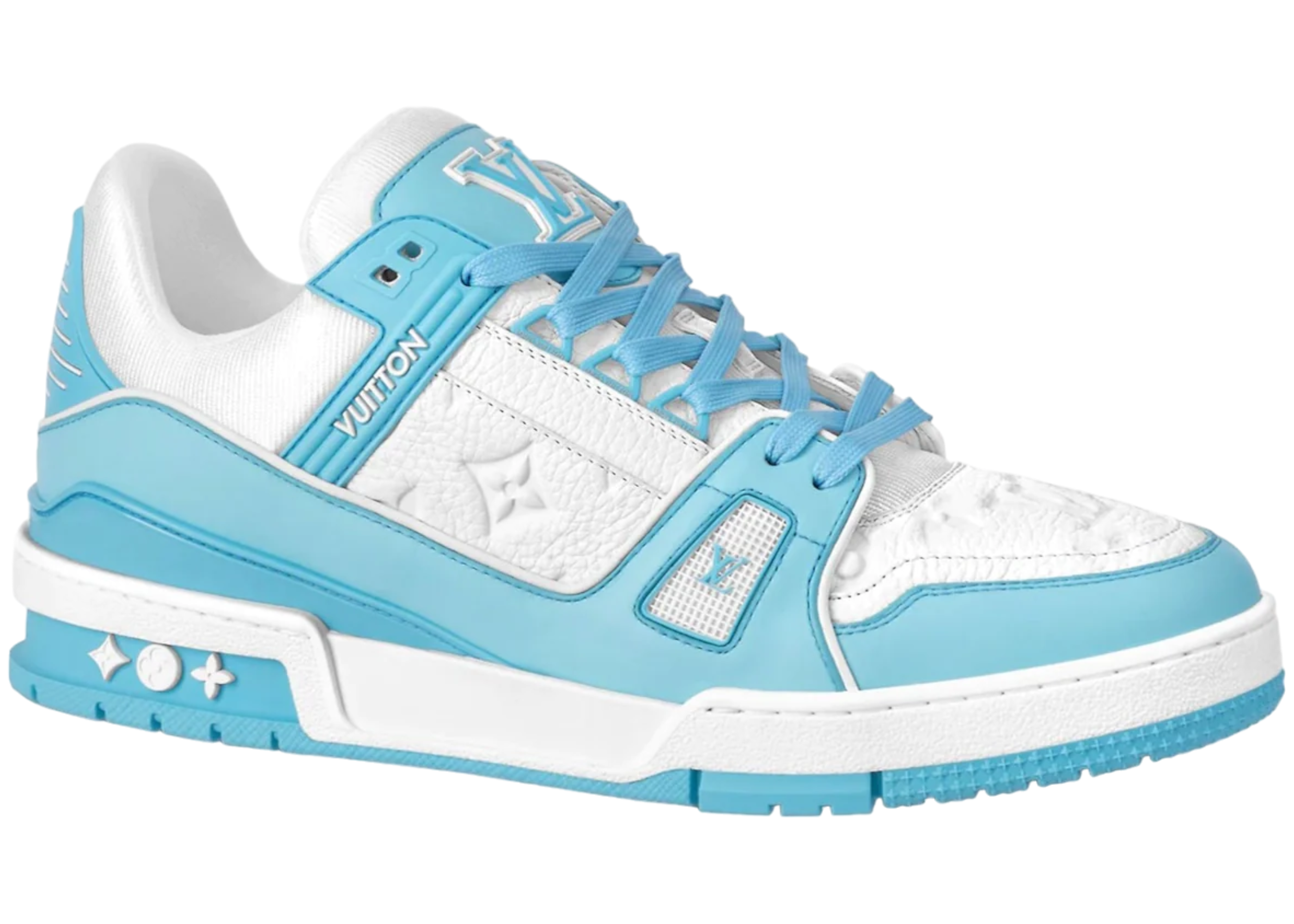 Louis Vuitton Blue Ciel Monogram Trainer