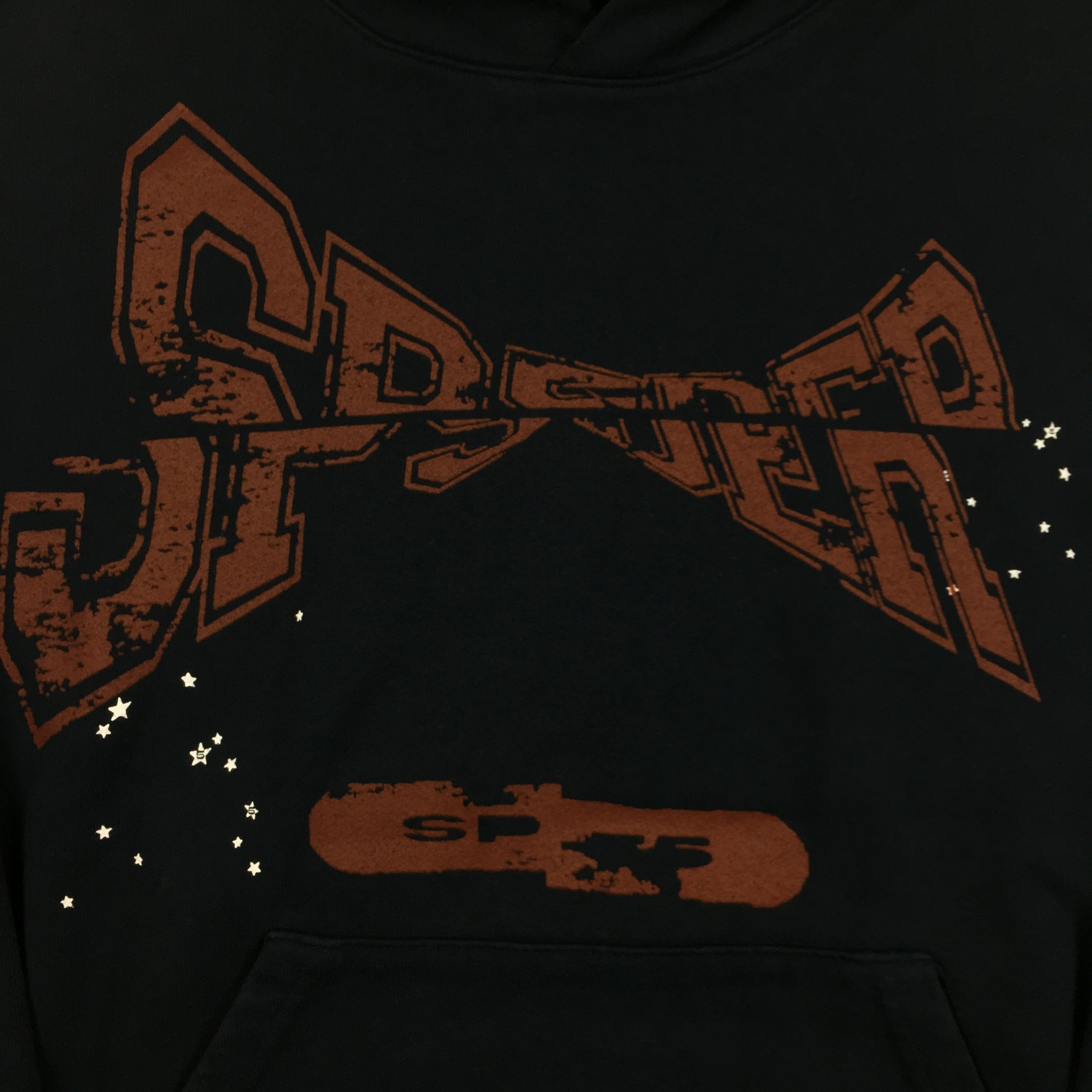 Spider Worldwide Navy Brown Hoodie