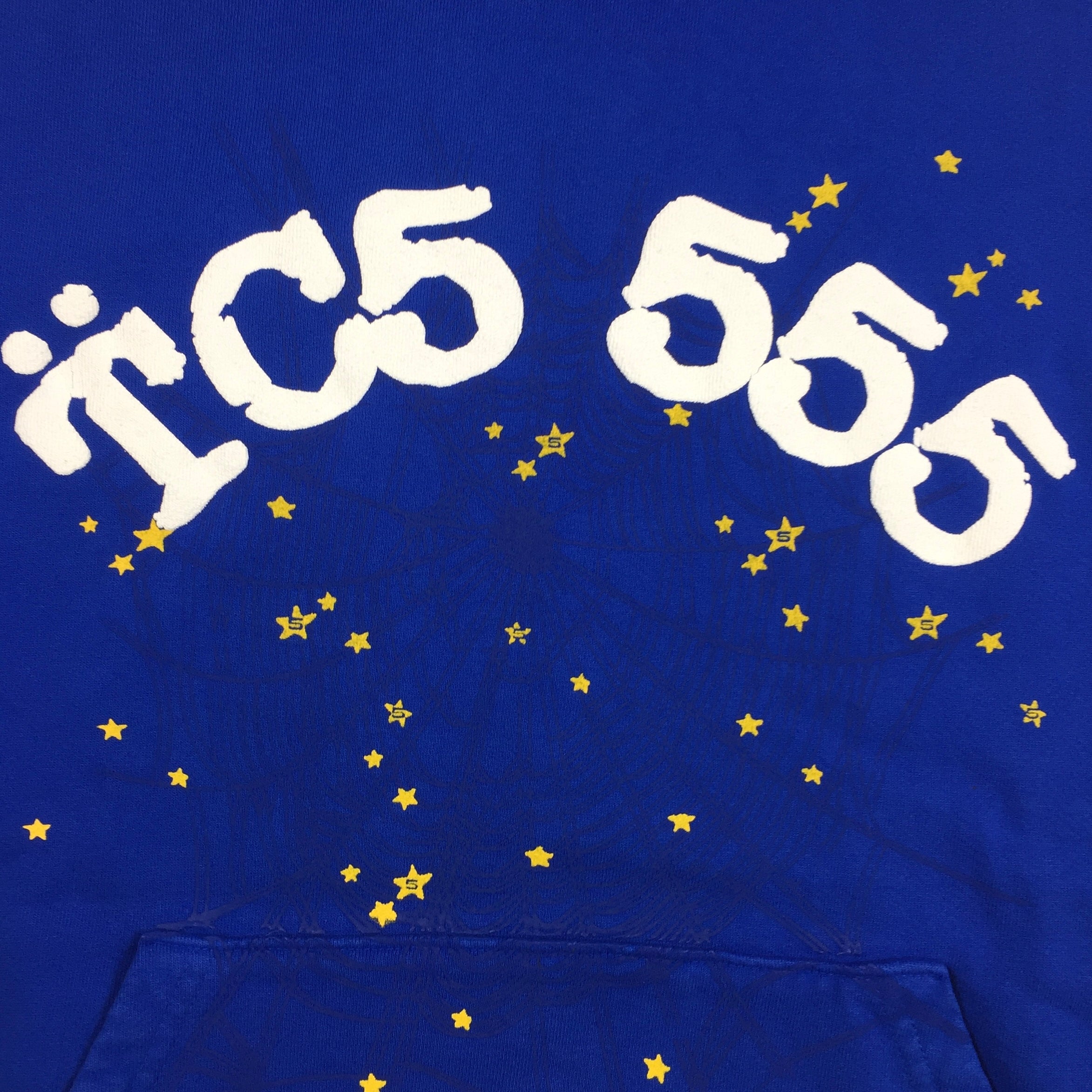 Spider Worldwide x TC5 Blue Hoodie