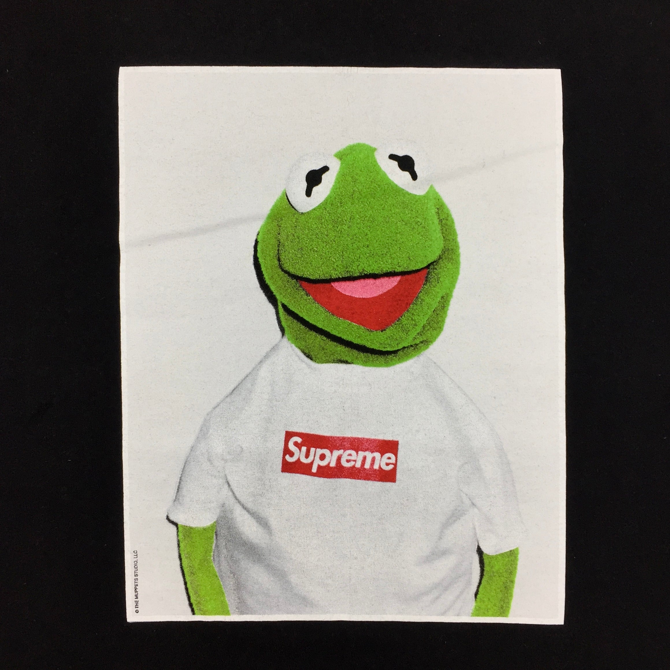 2008 Supreme Kermit Black Photo Tee