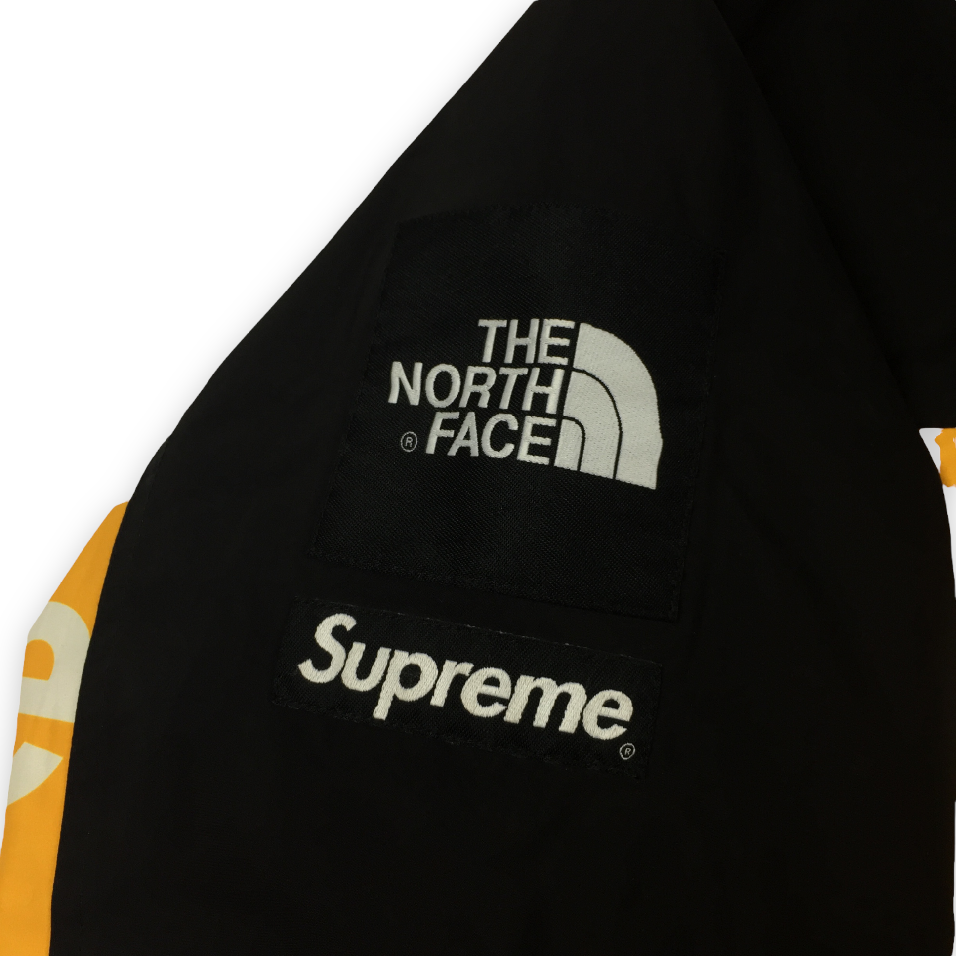 2015 Supreme x The North Face By Any Means Necessary Yellow Pullover