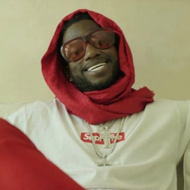 2016 Supreme Gucci Mane White Photo Tee