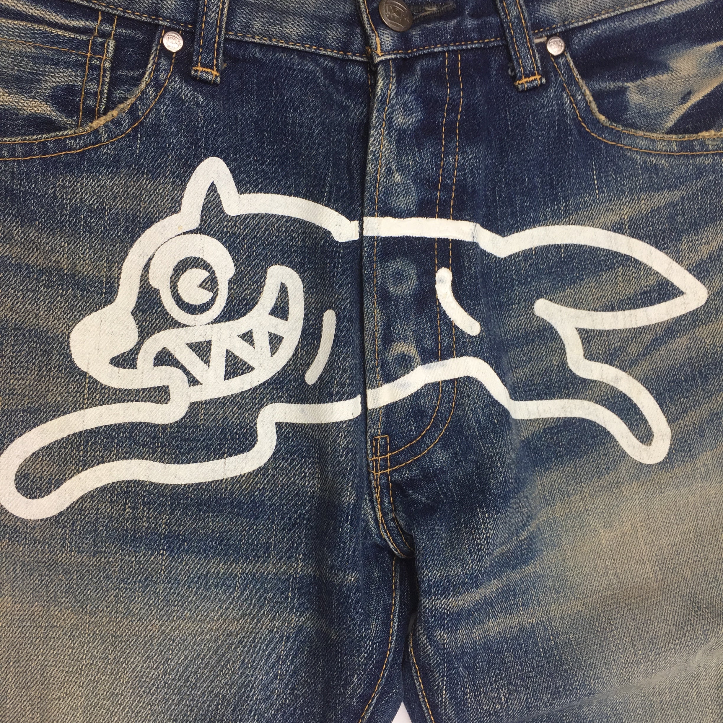 BBC Ice Cream Running Dog Jeans