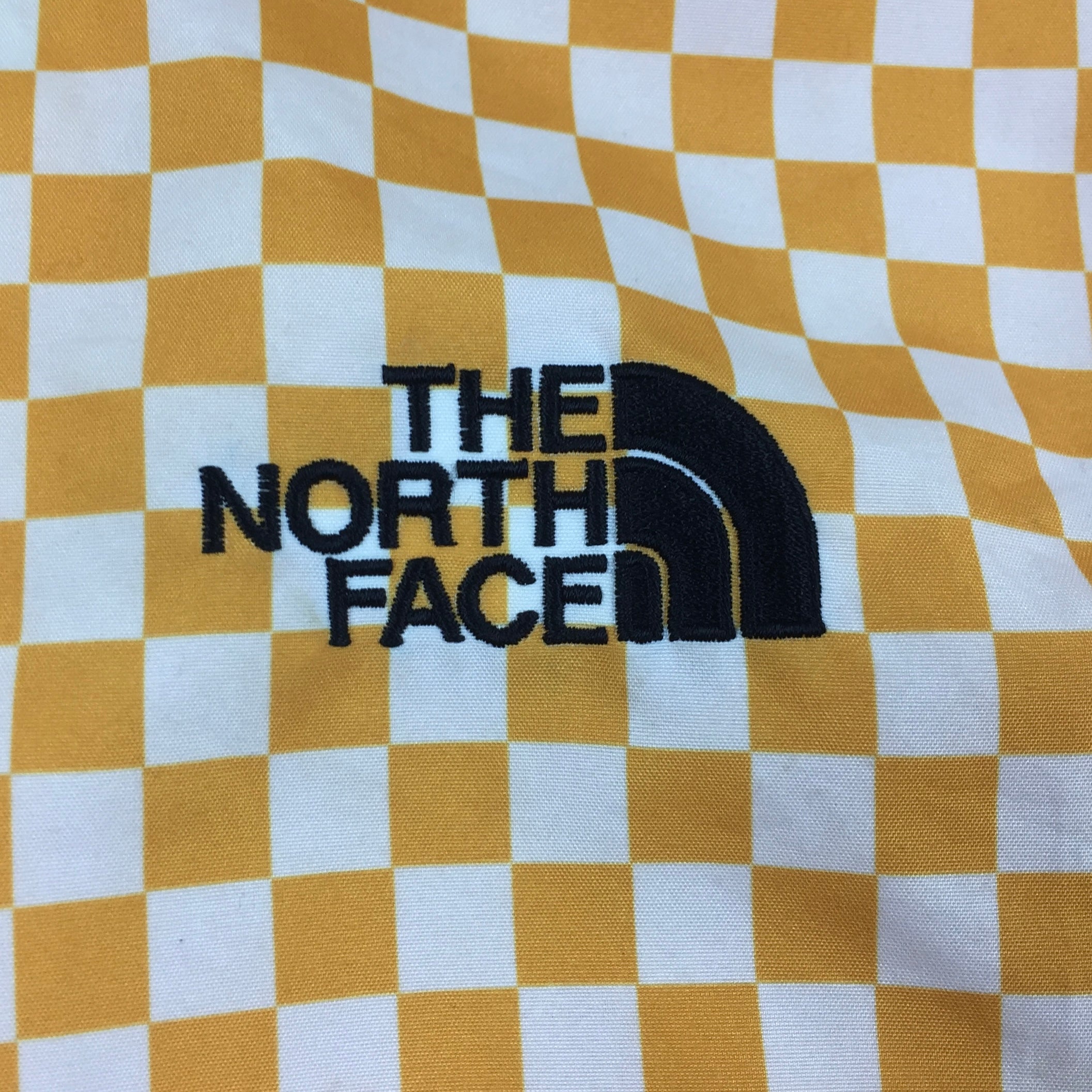 2011 Supreme x The North Face Checkered Yellow Pullover