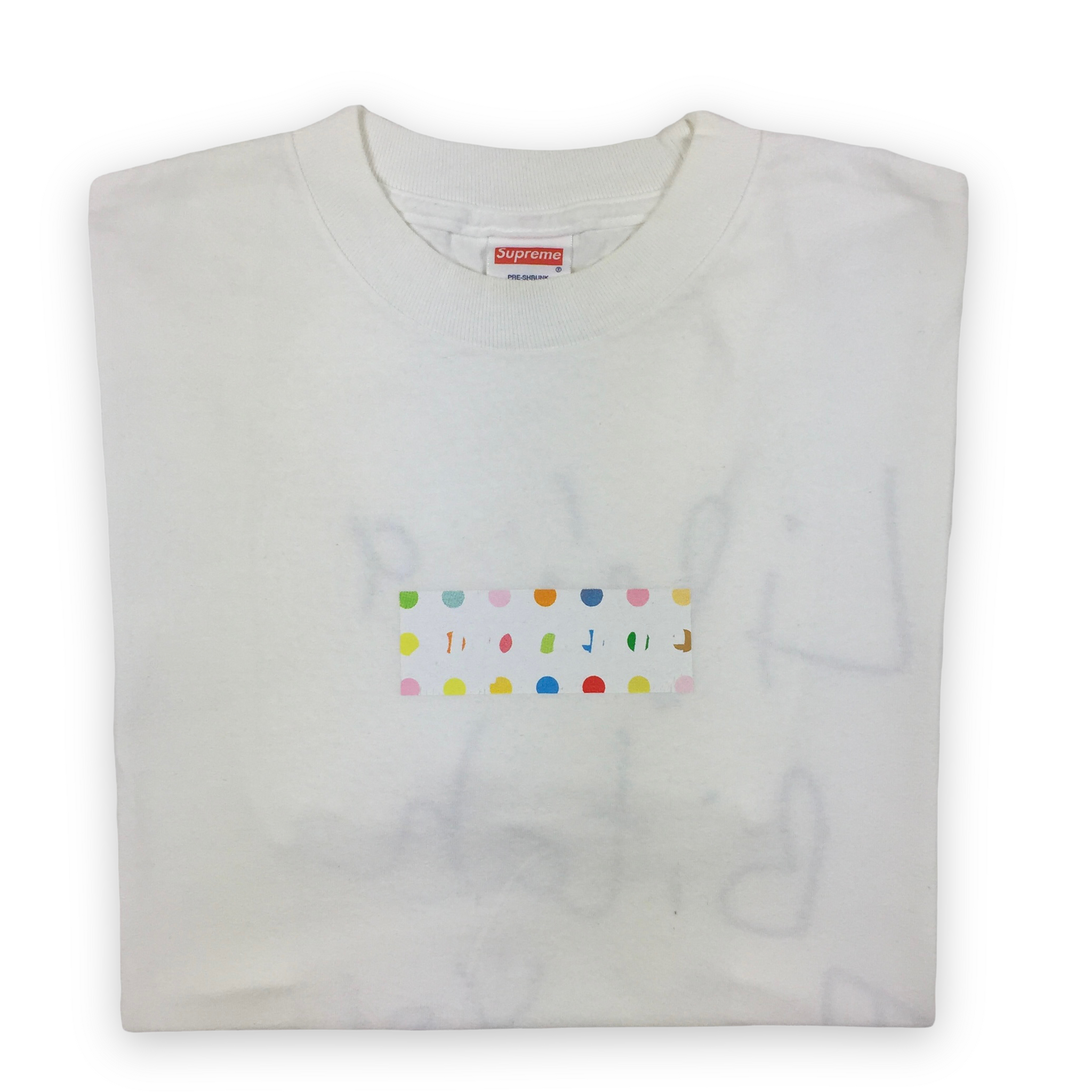 supreme damien hirst box logo tee 極美品-