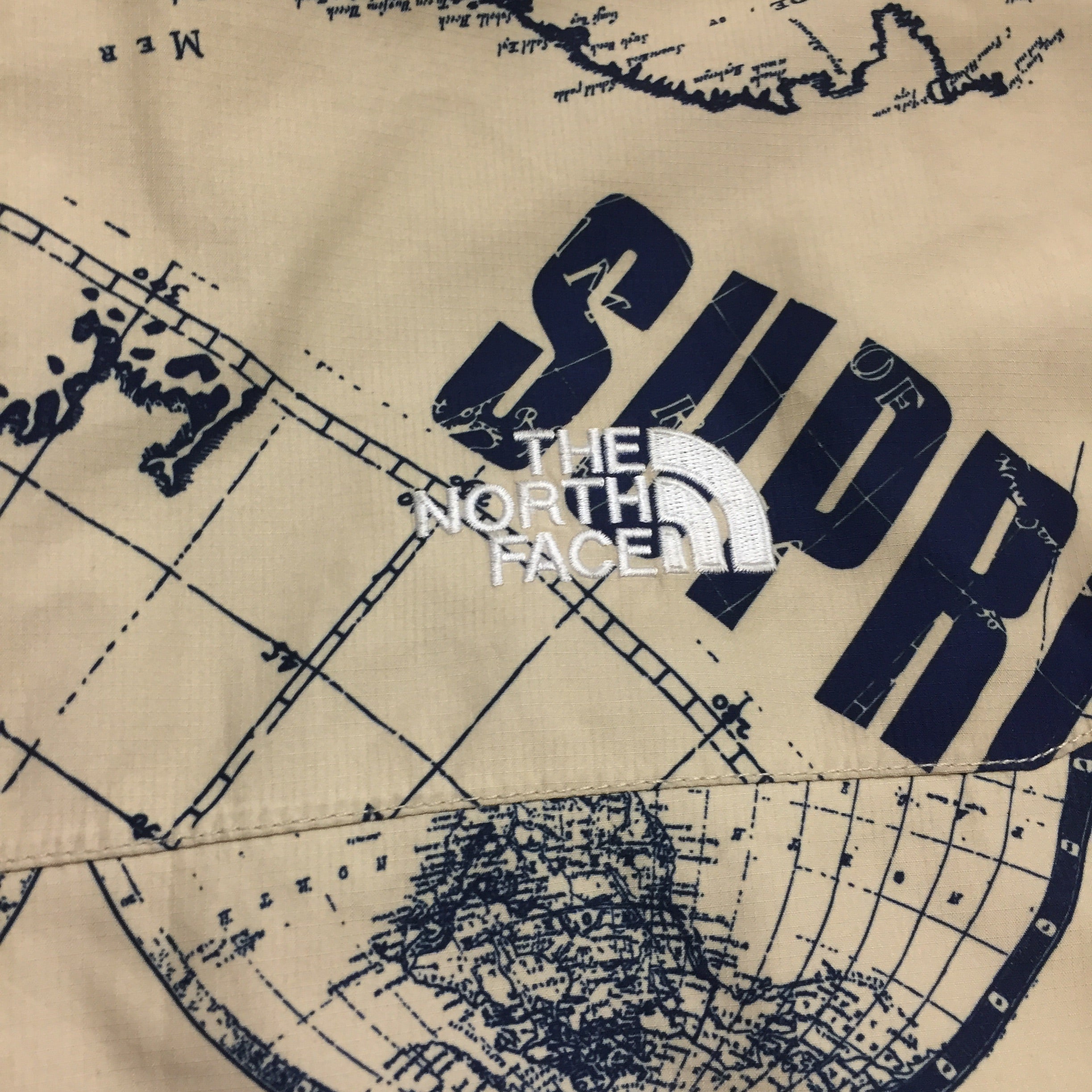 2012 Supreme x The North Face Venture Tan Mountain Light