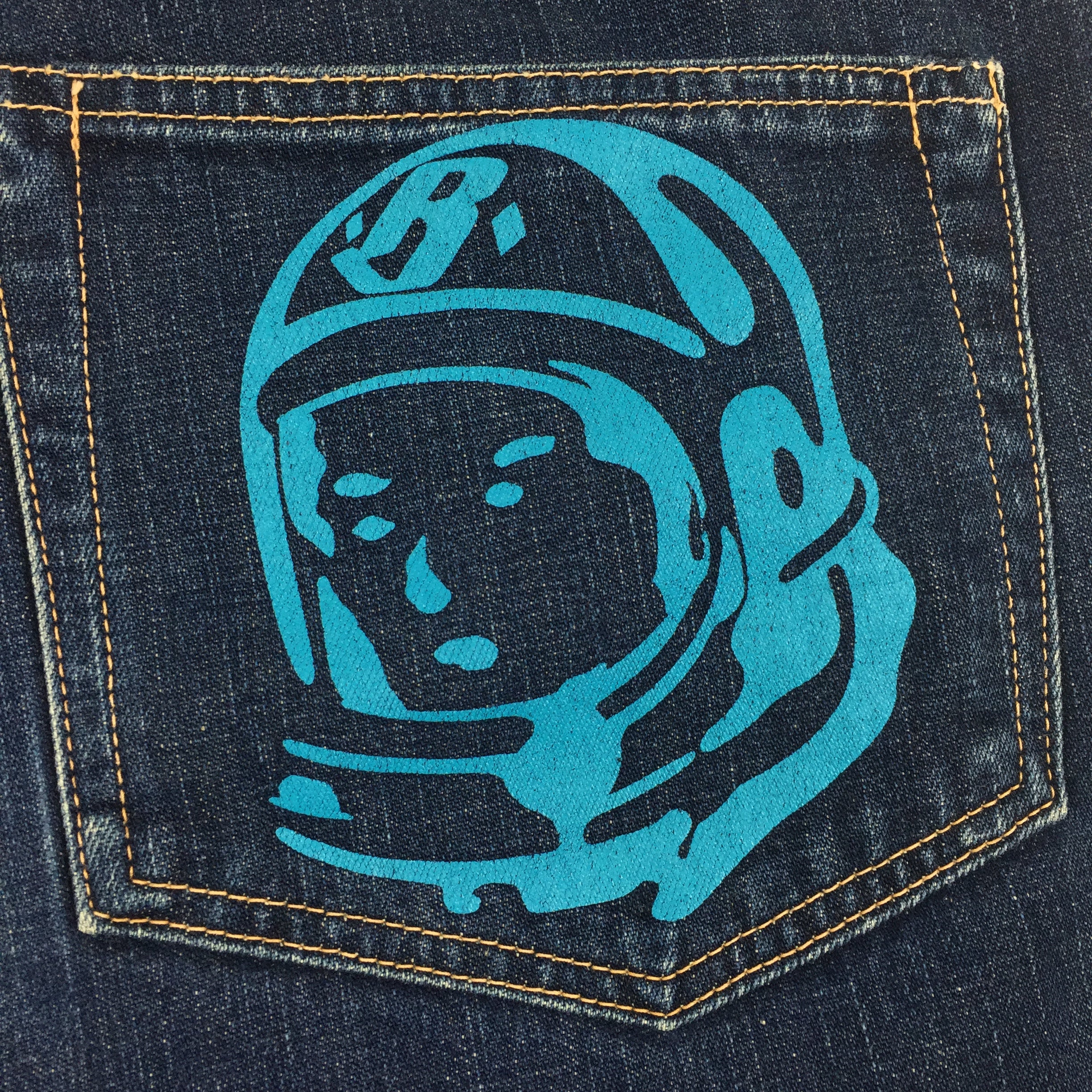 BBC Ice Cream Blue Running Dog Jeans