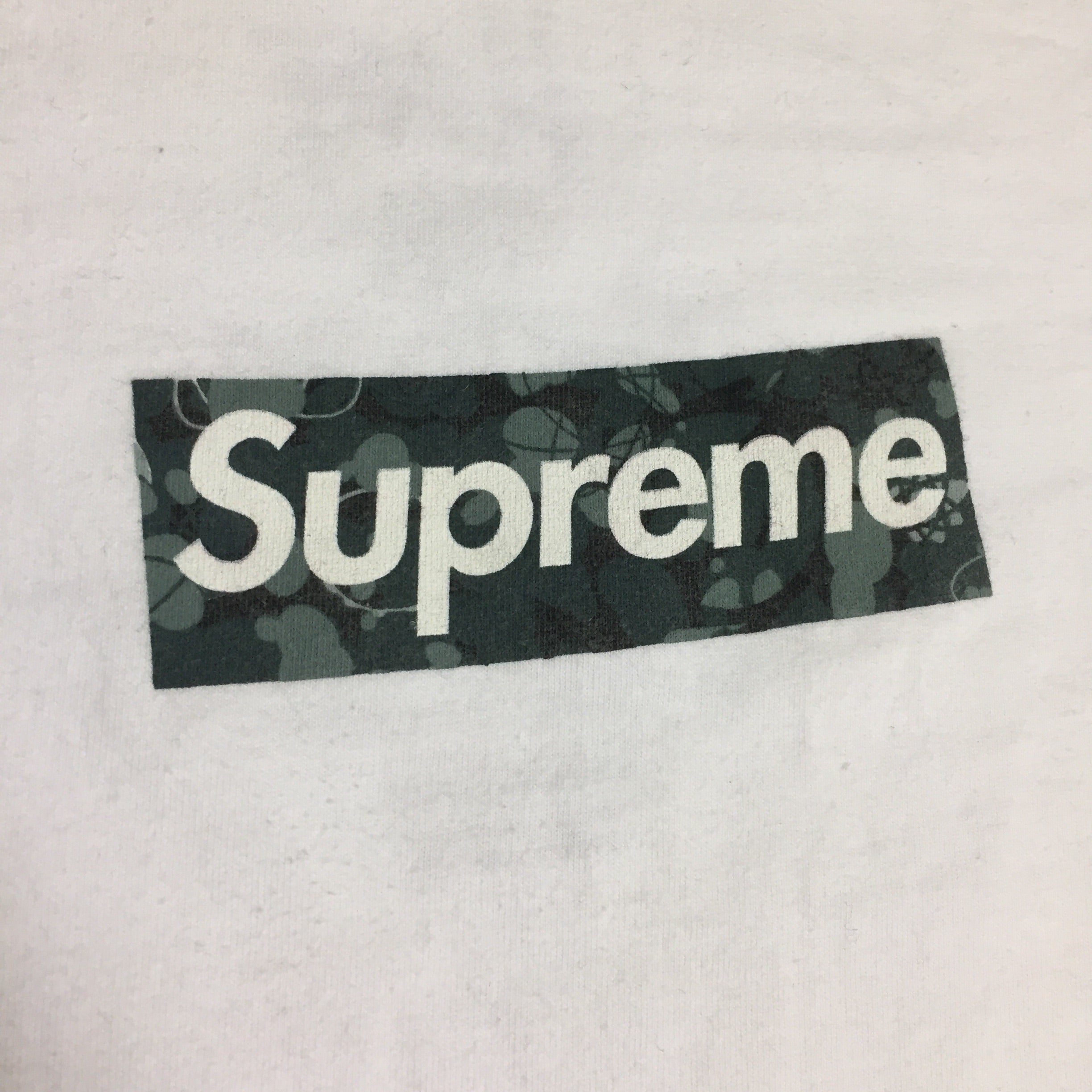 2014 Supreme Unreleased Mo Wax Box Logo Tee