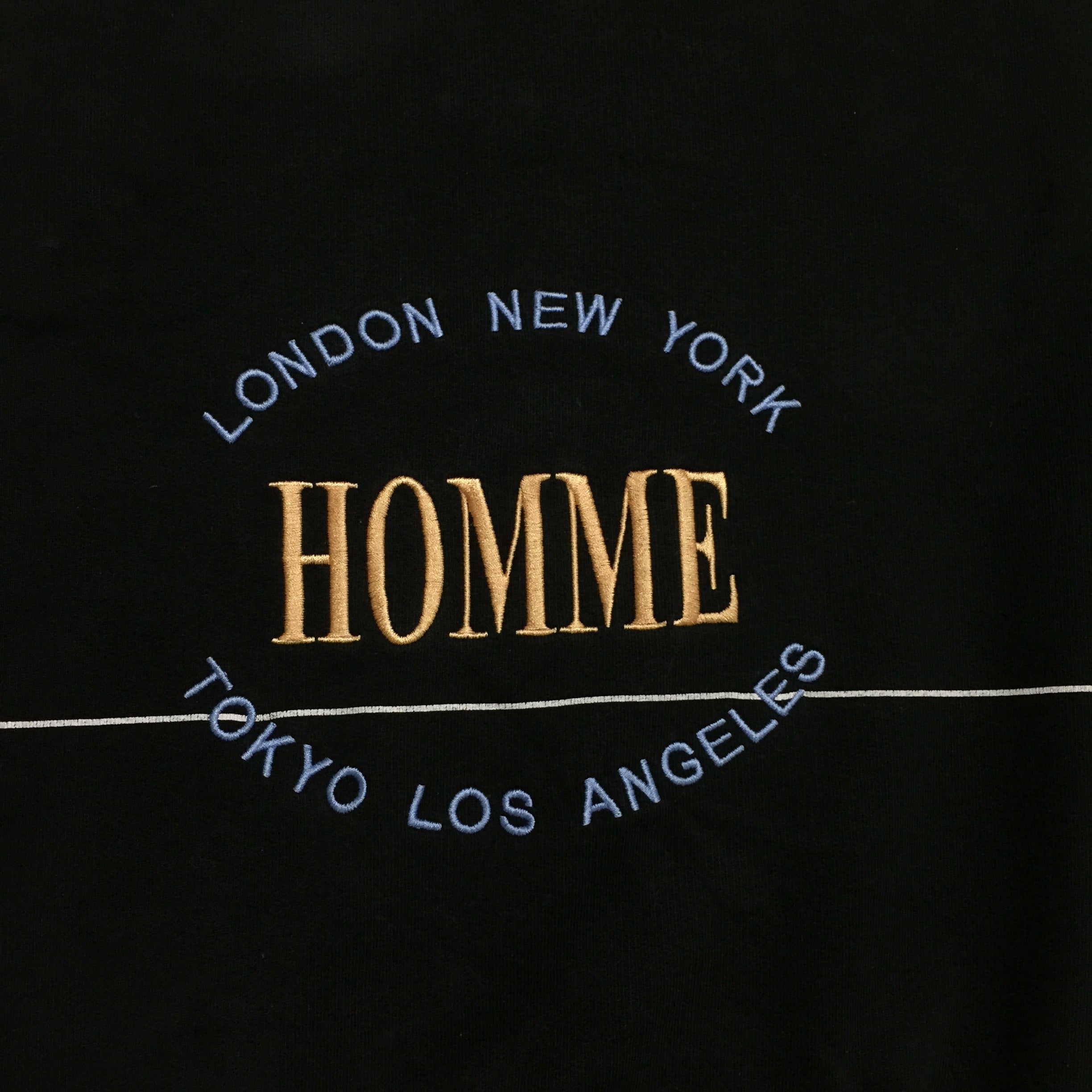 Balenciaga Worldwide Homme Black Sweater