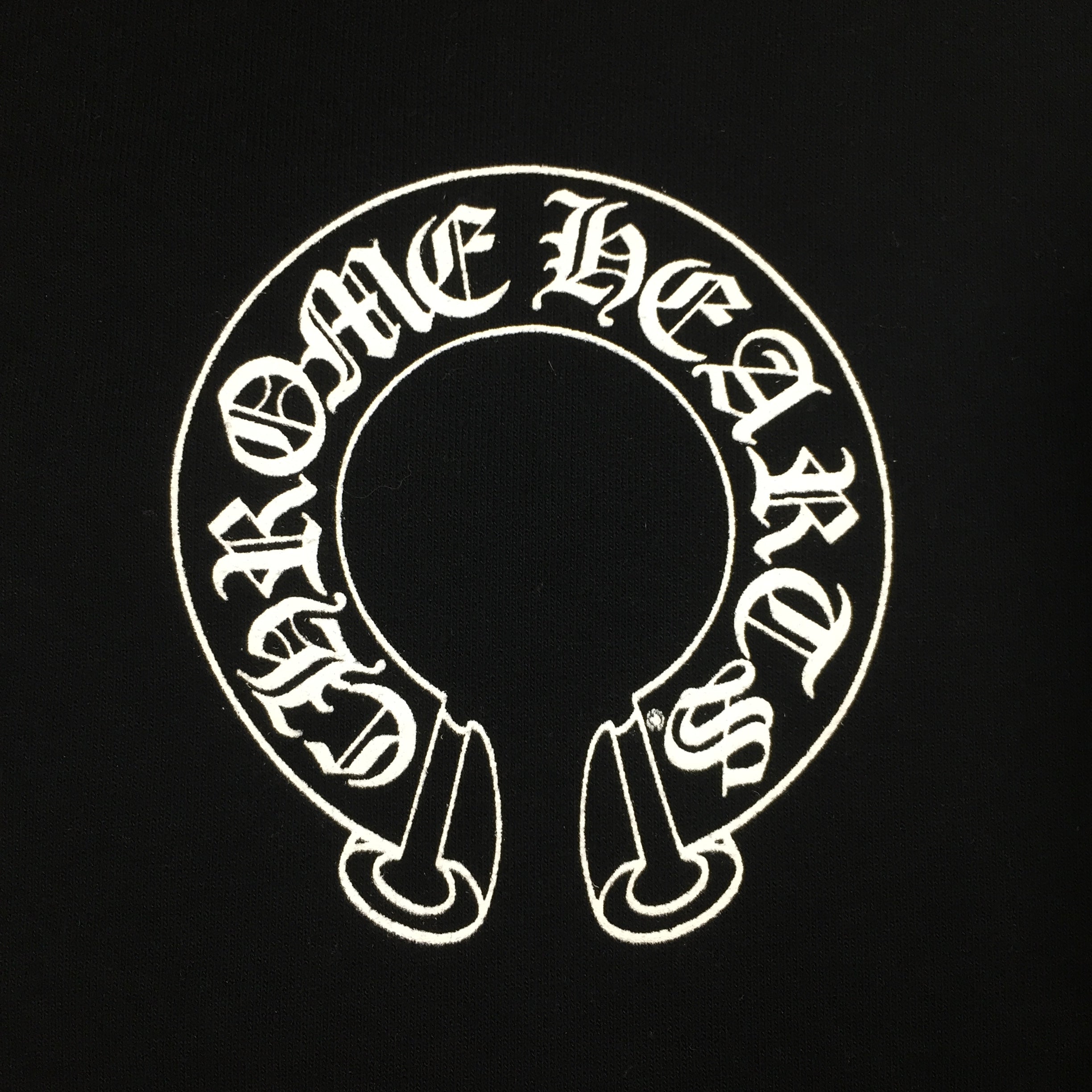 Chrome Hearts Black Floral Logo Zip Up Hoodie