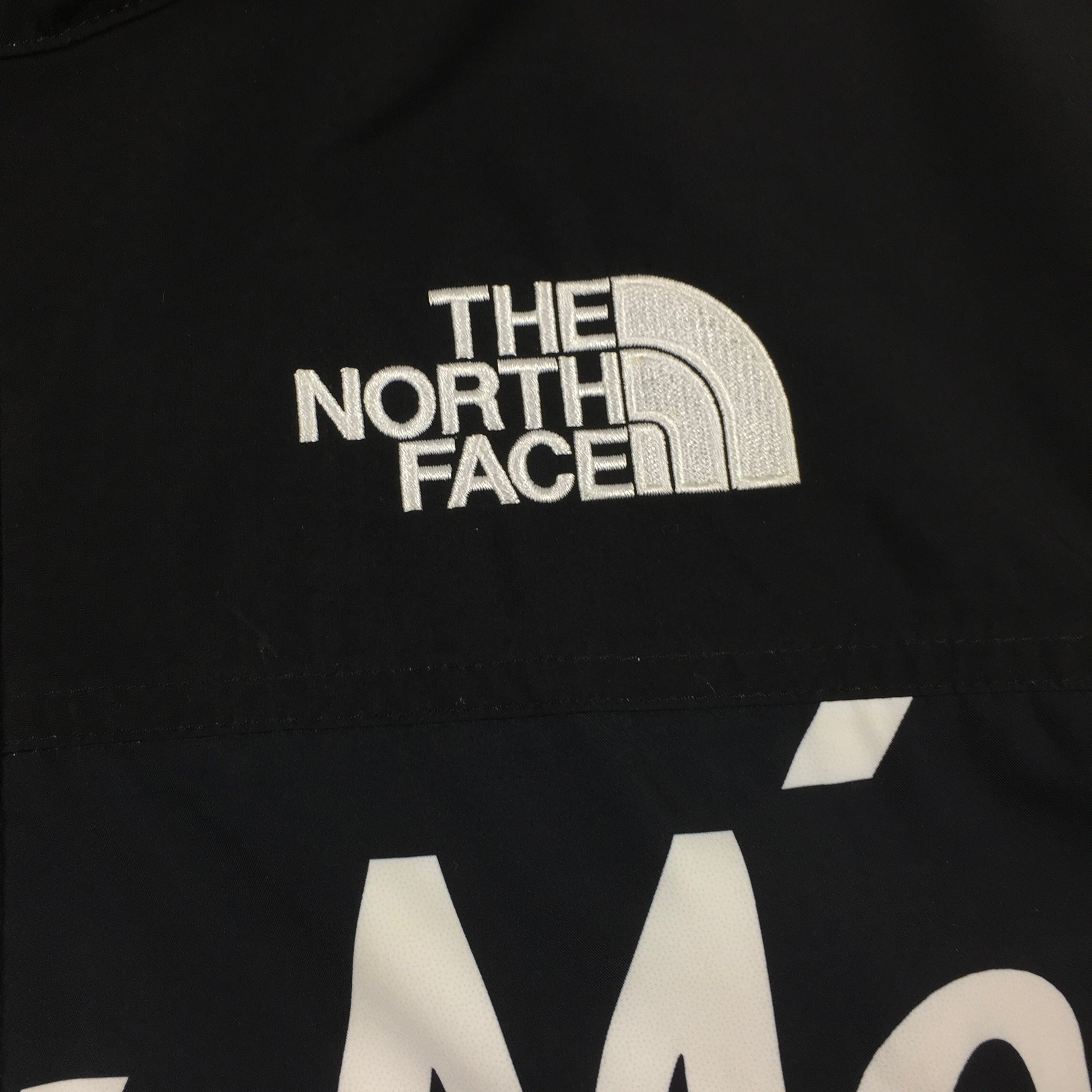 2015 Supreme x The North Face By Any Means Necessary Black Pullover