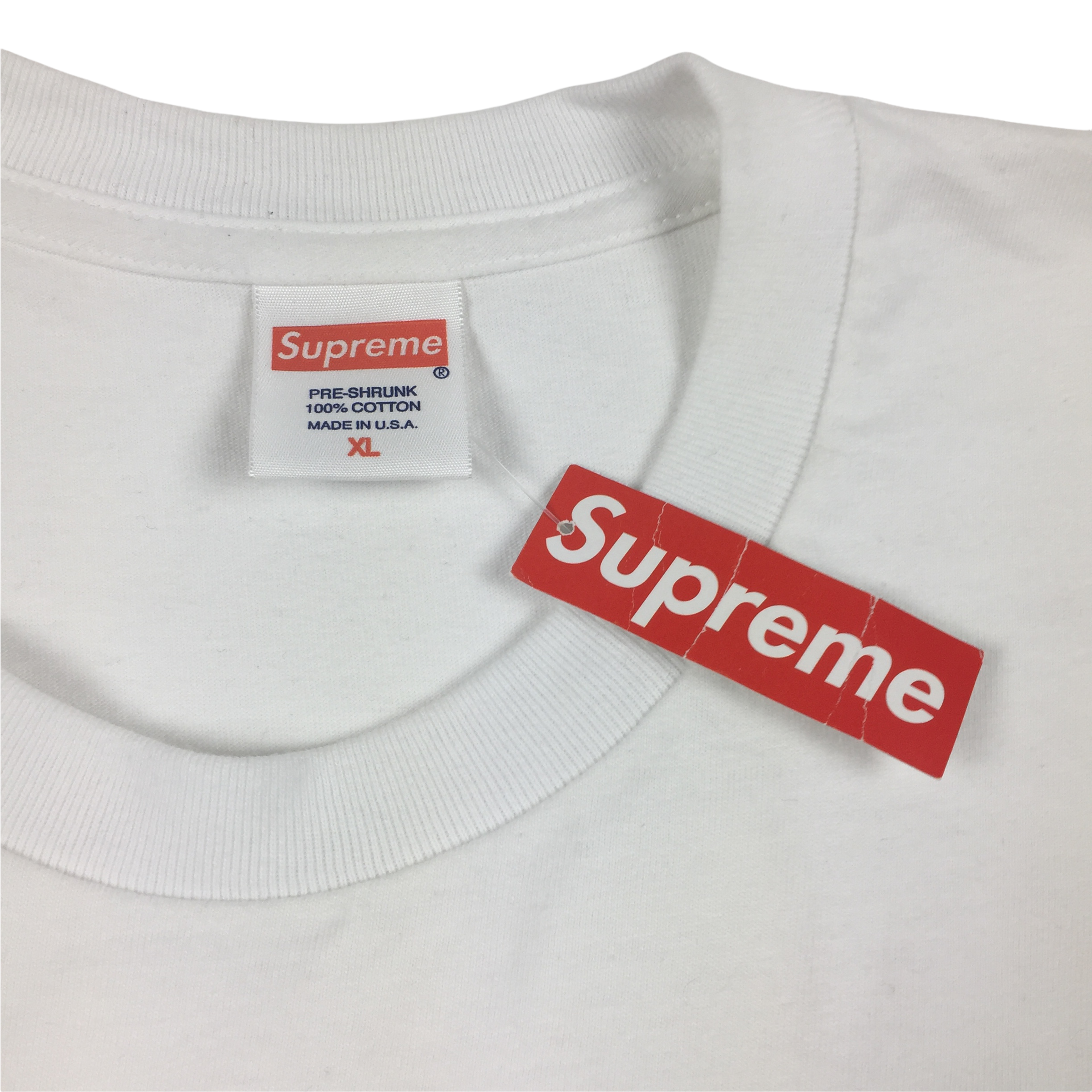 2013 Supreme Shane McGowan White Photo Tee