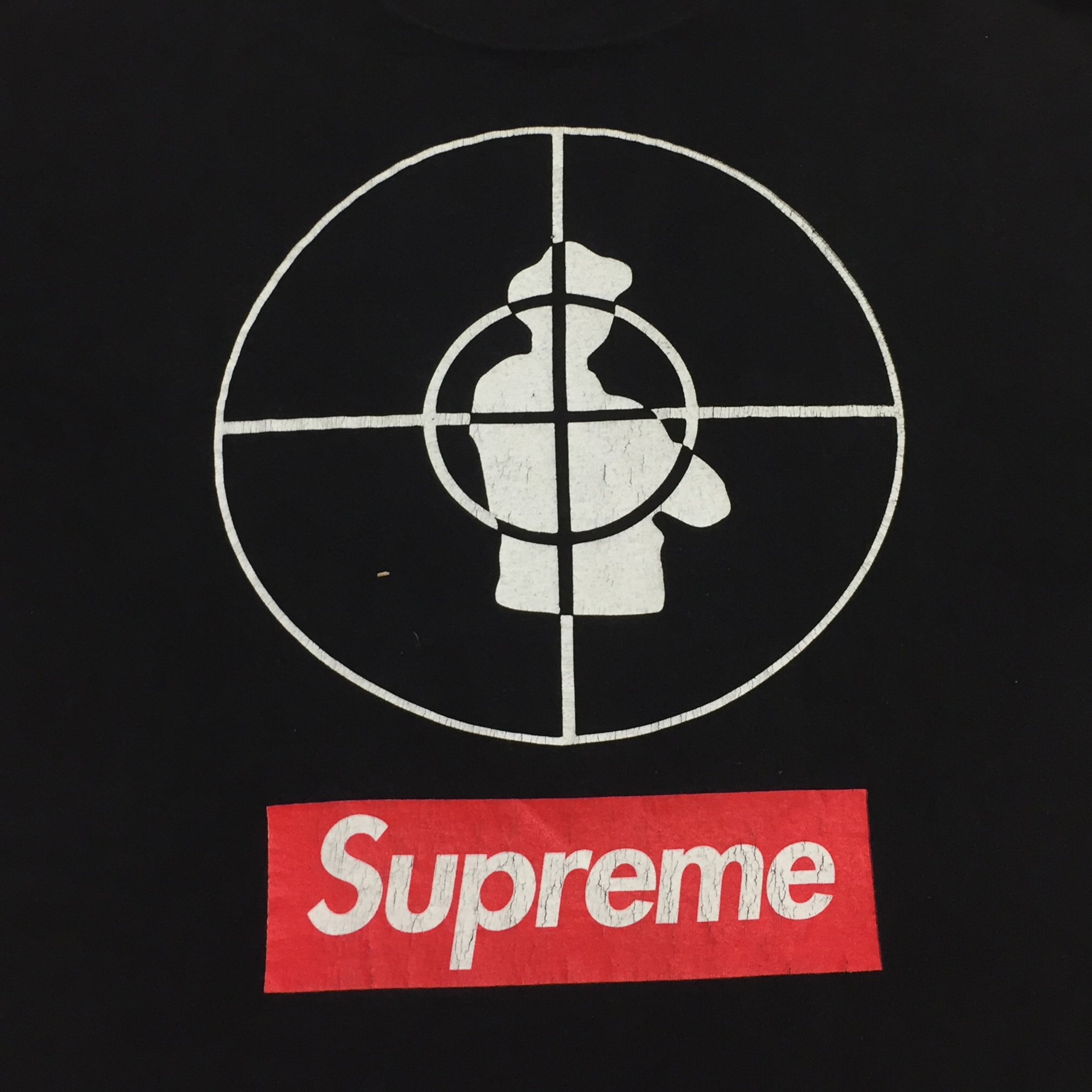 2006 Supreme x Public Enemy Black Tee