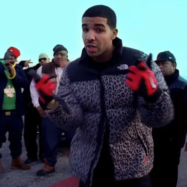 2011 Supreme x The North Face Grey Leopard Nuptse