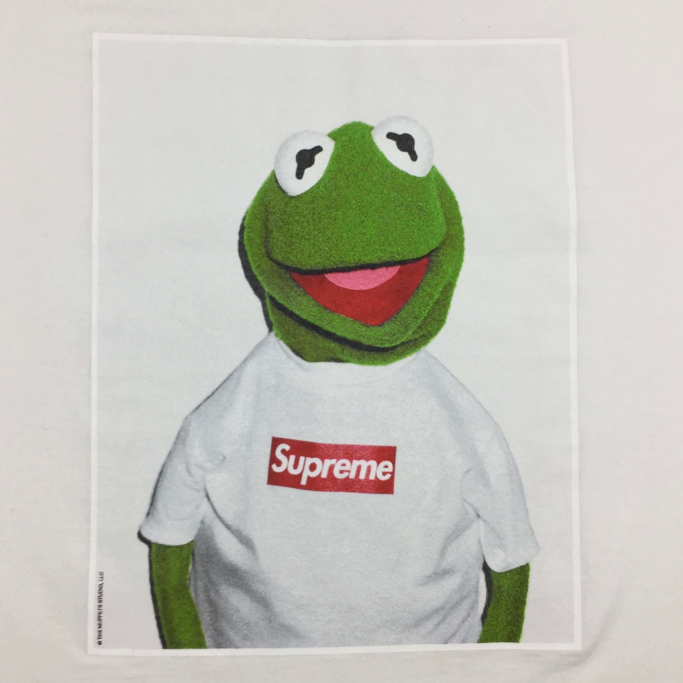 2008 Supreme Kermit White Photo Tee
