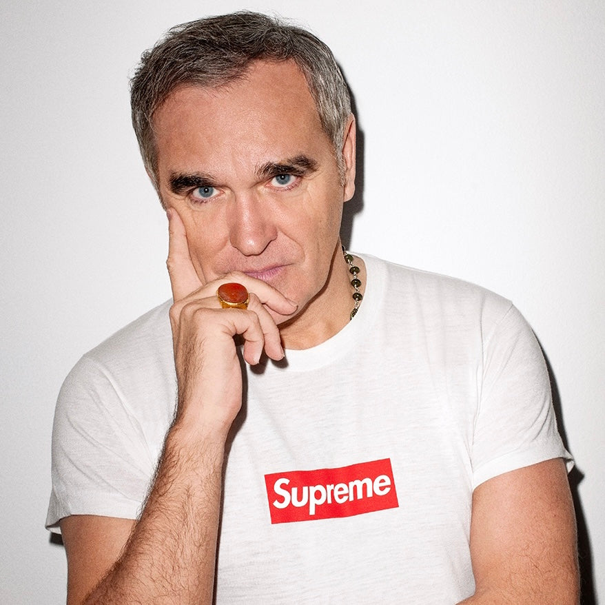 2016 Supreme Morrissey Grey Photo Tee